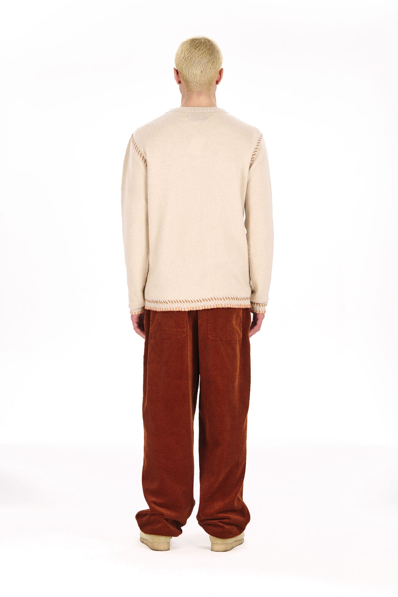 KOMODO men vegan Pants Wayne Chestnut