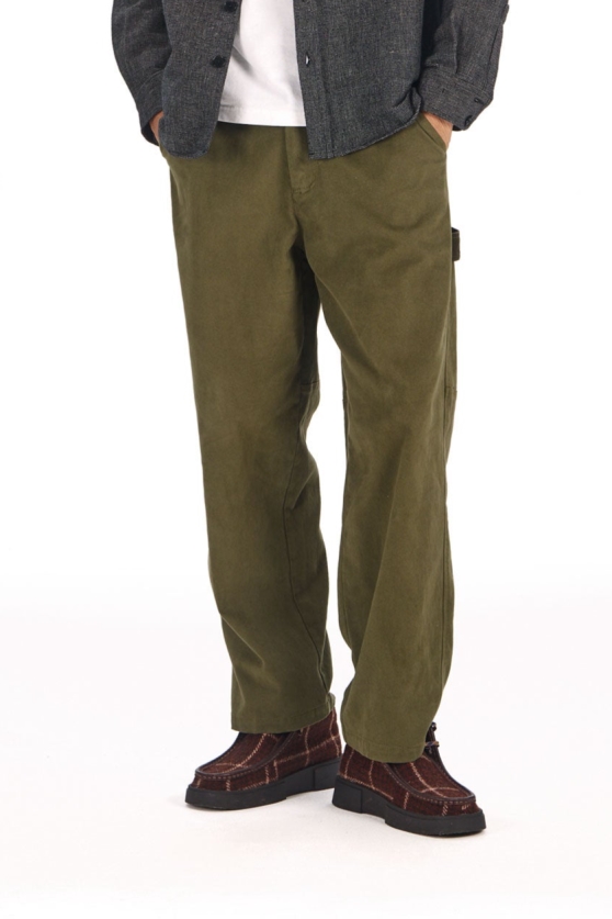 KOMODO men vegan Pants Theo Carpenter Khaki