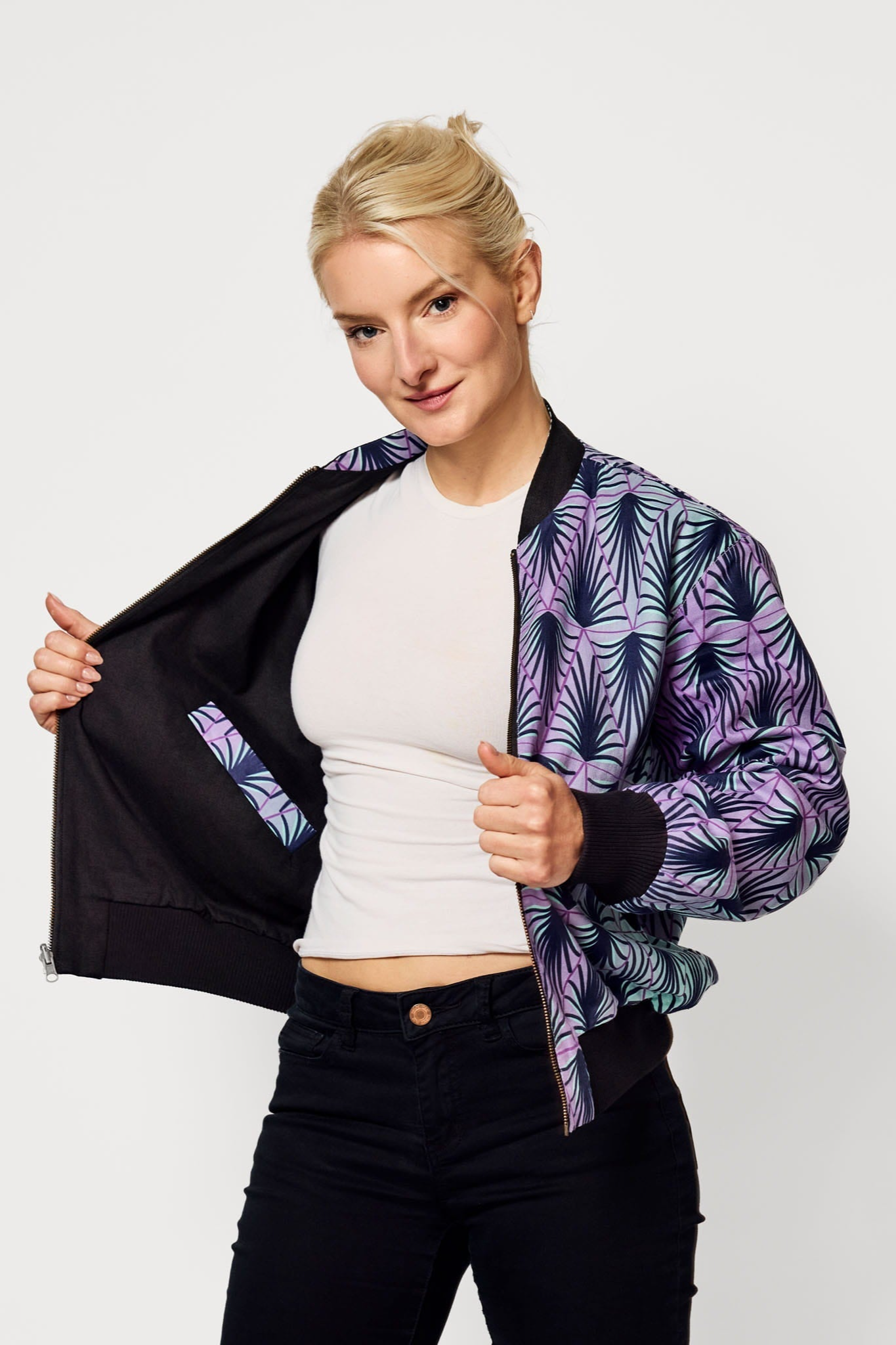 Khala Damen vegan Wendejacke Moongarden Von Ri Chu