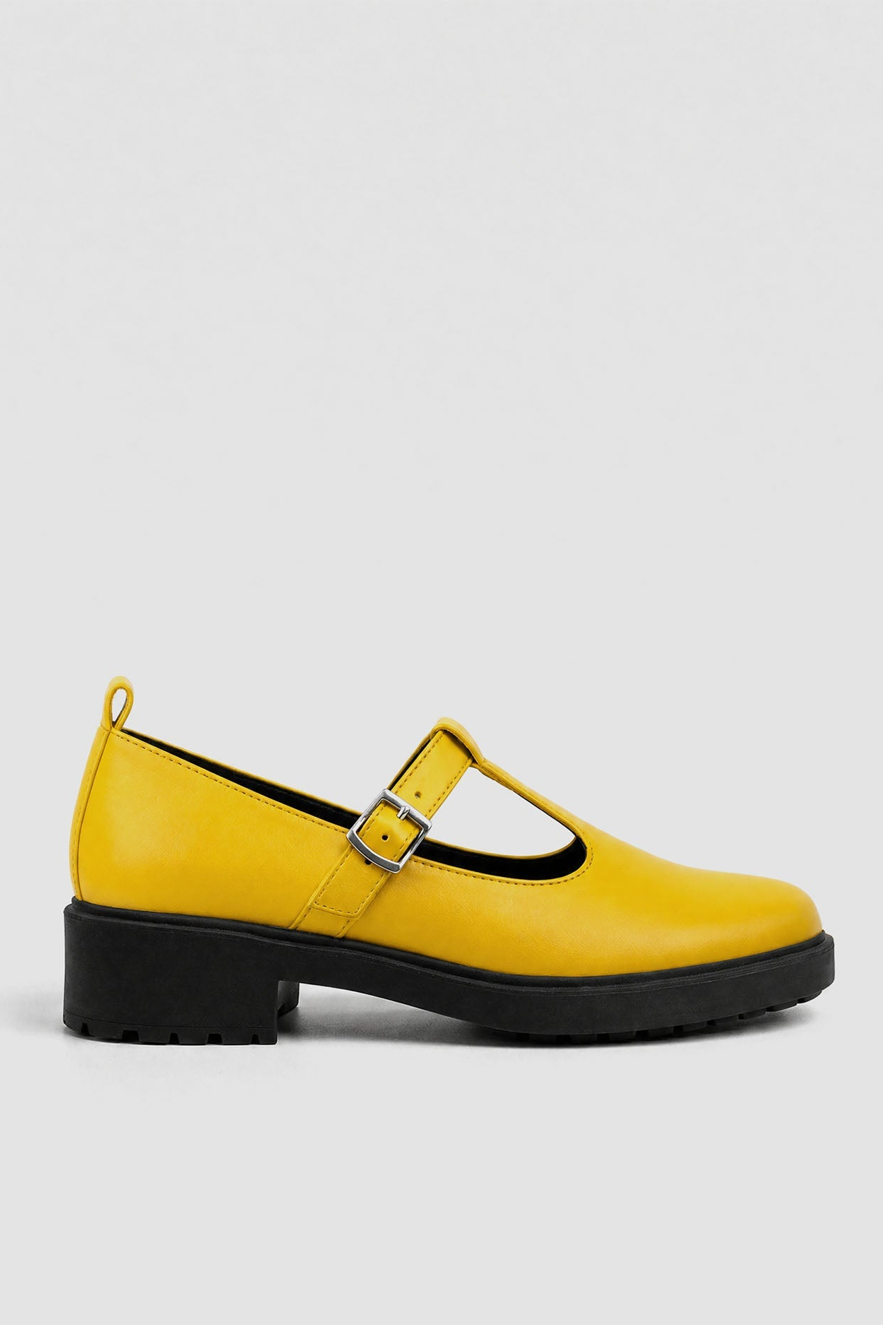 BOHEMA Damen vegan Schuhe Mary Jane Curtsy Gelb