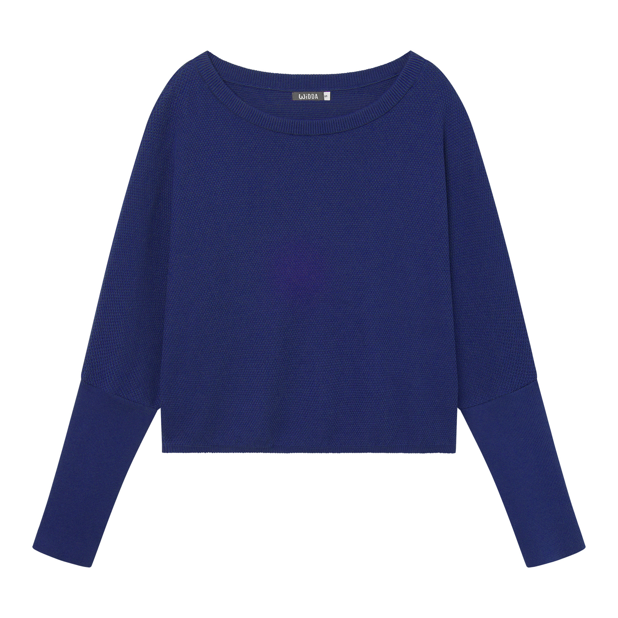 WiDDA womens vegan Sweater Slabby Knit Royal Blue
