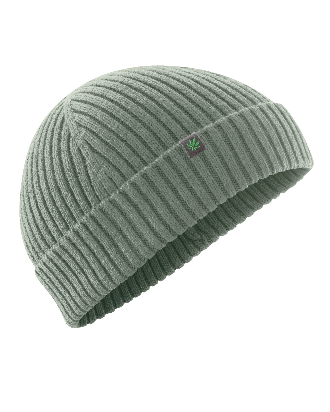 Hempage womens vegan Docker Cap Unisex Short Cut Thyme
