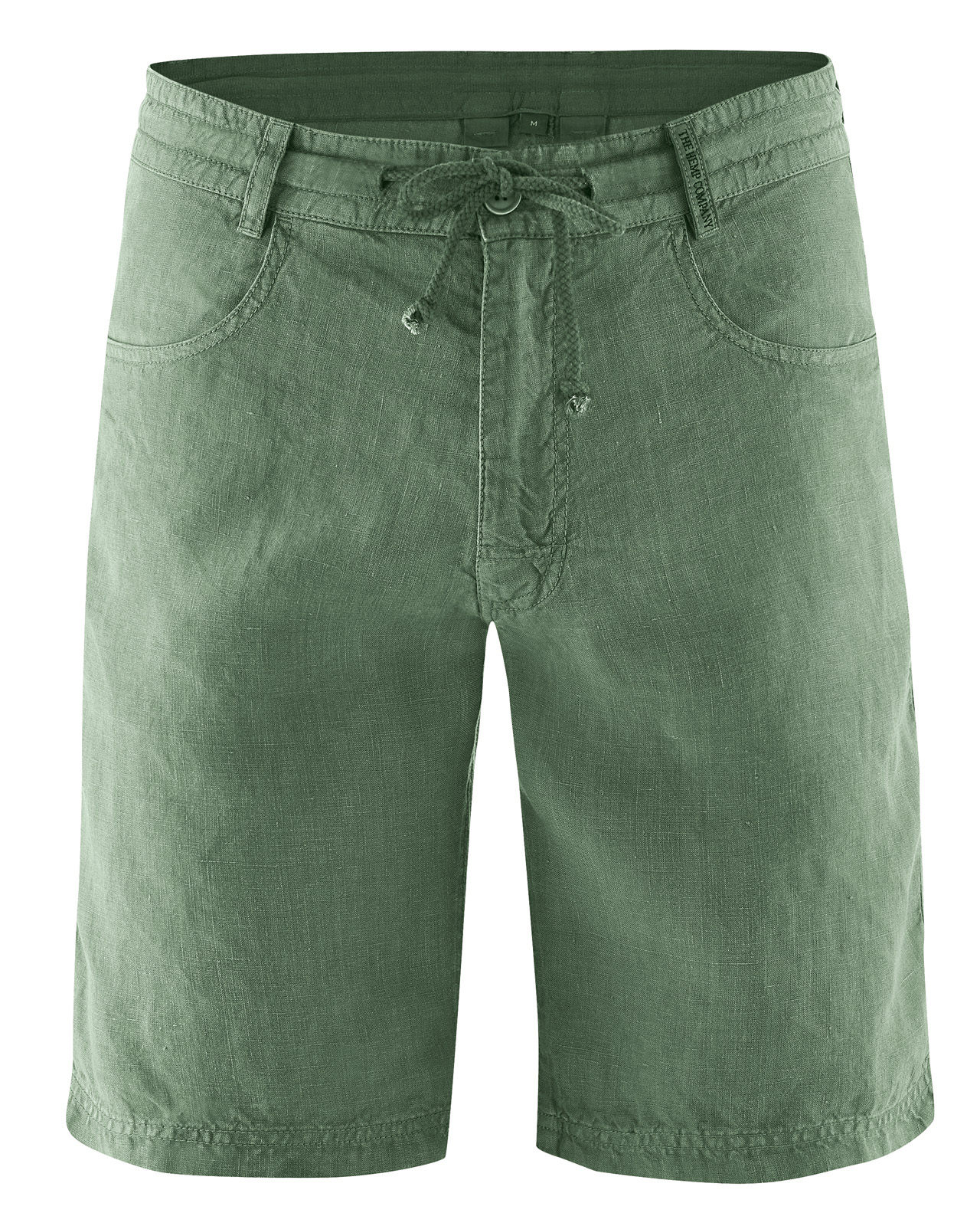Hempage womens vegan Shorts Herb Green