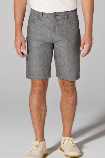 HempAge Herren vegan Shorts Modern Asphalt In Grau
