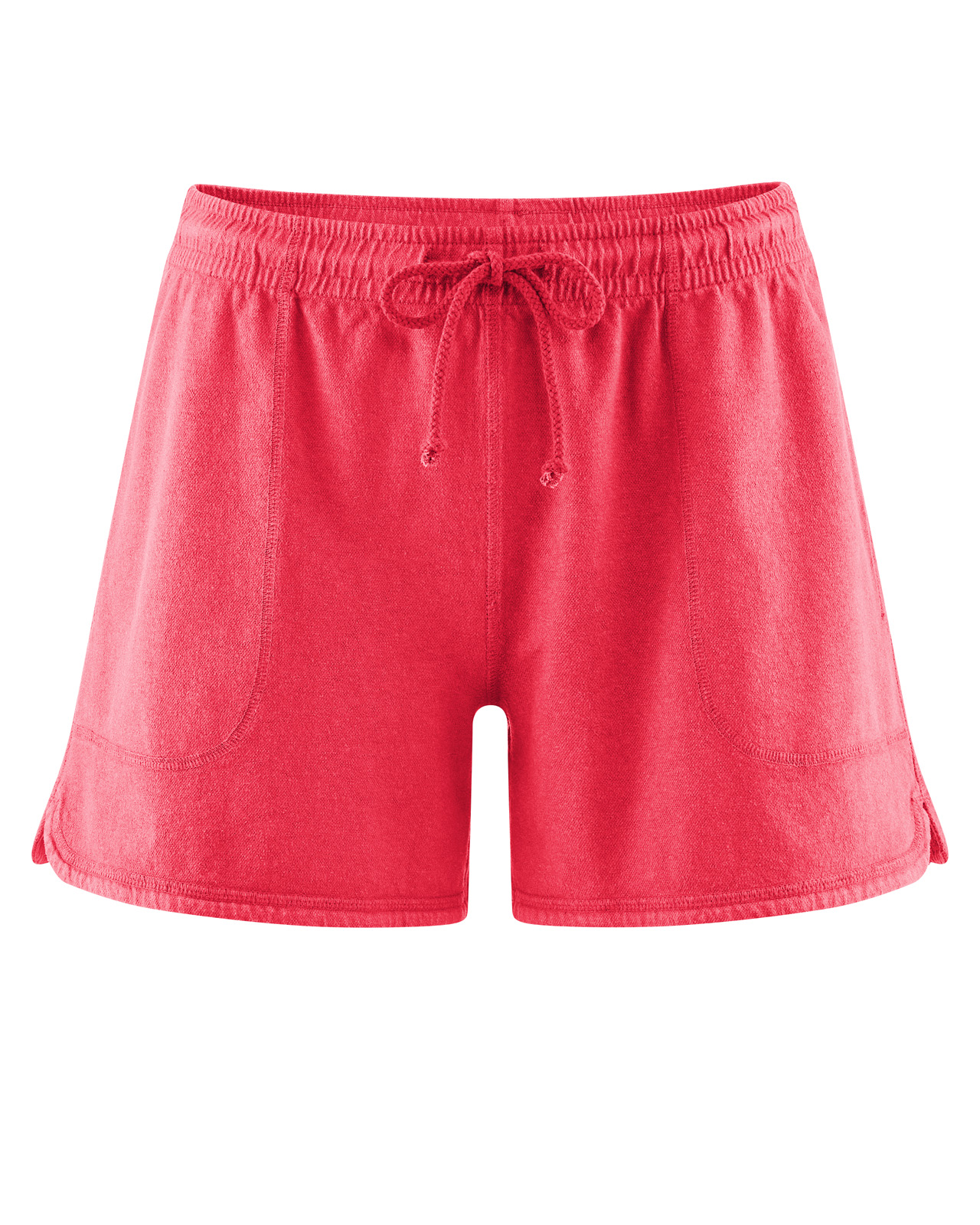 Hempage womens vegan Shorts Pique Jersey Magnolia Pink