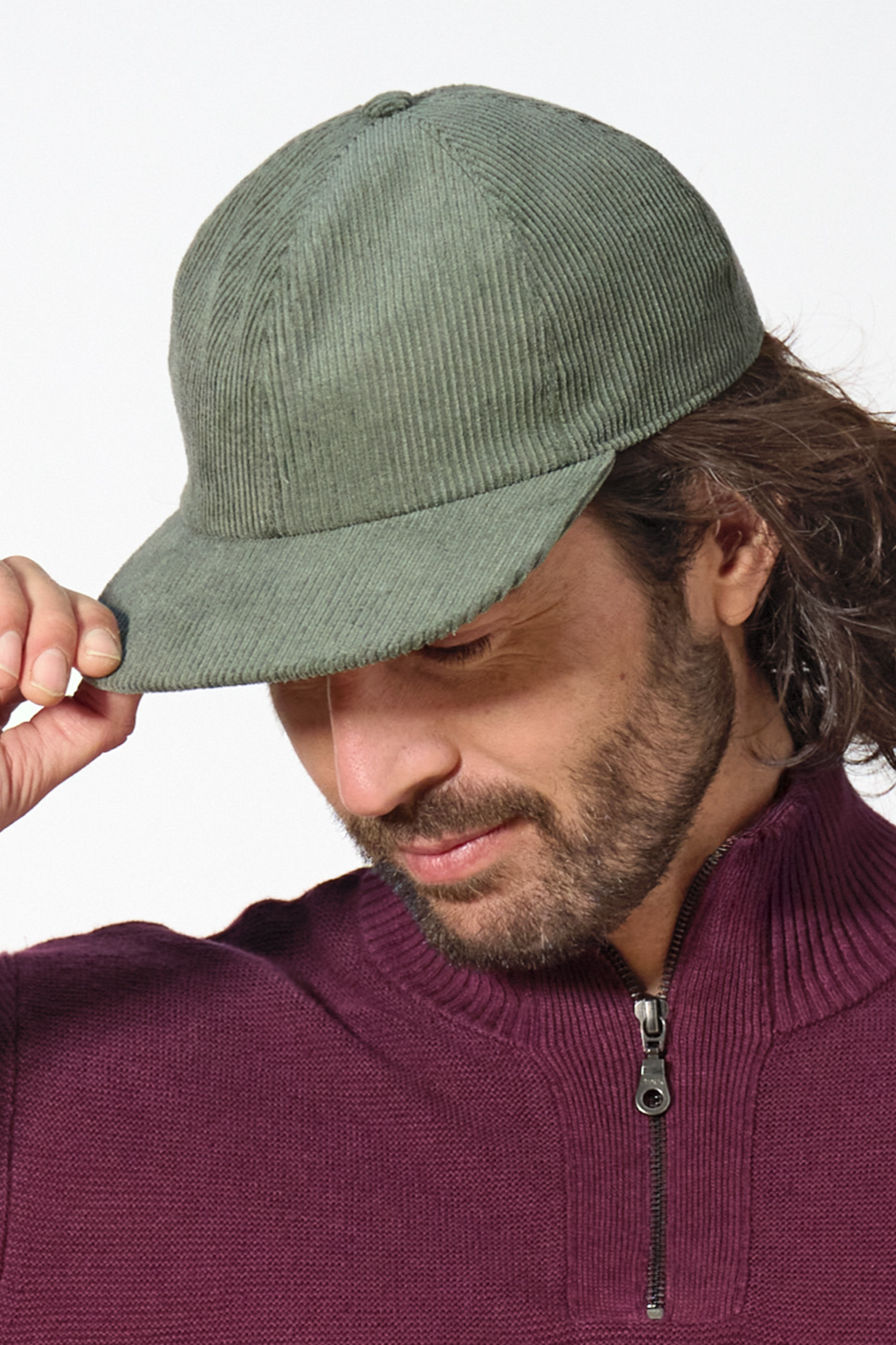 Hempage men vegan Baseball Cap Thyme