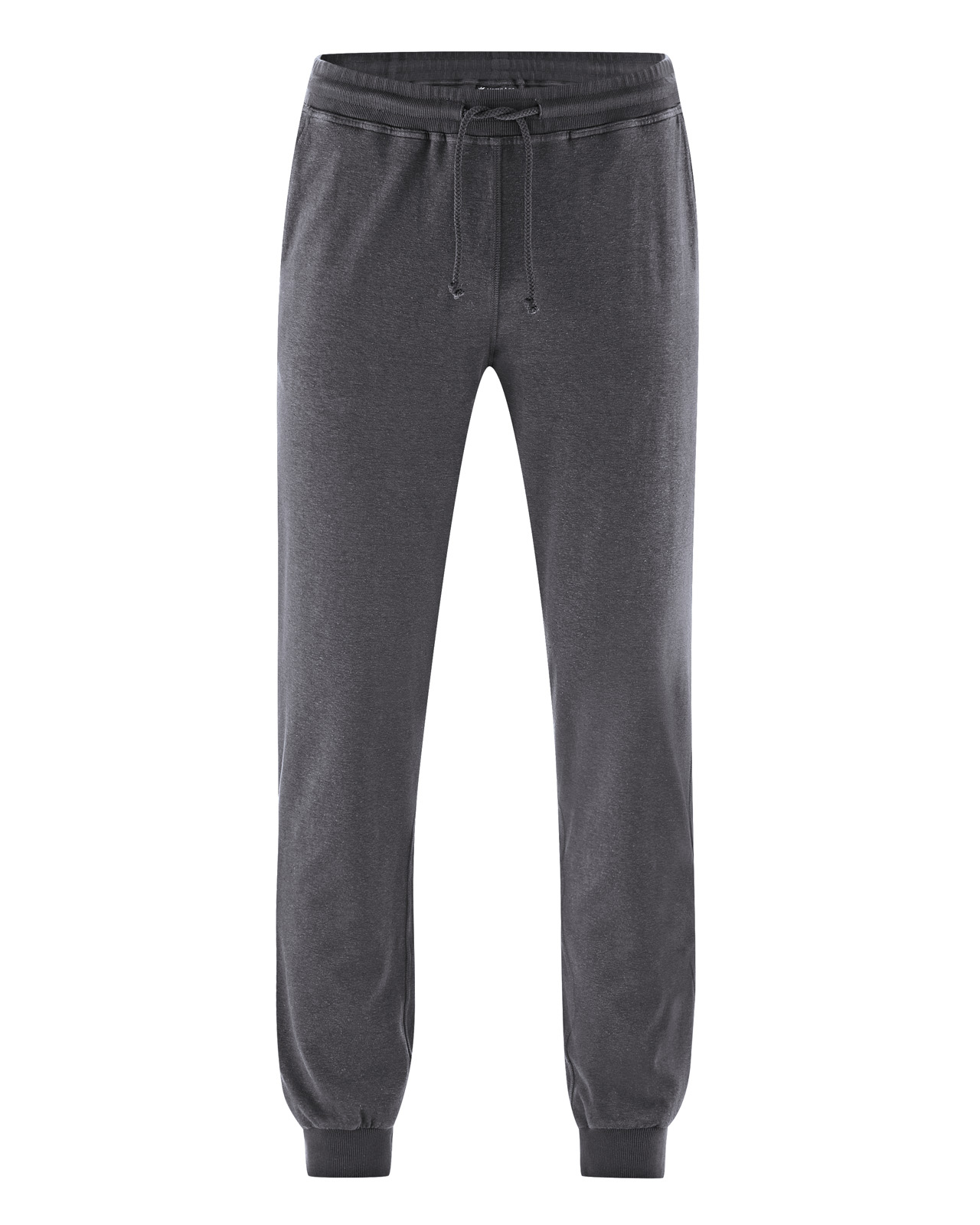 Hempage men vegan Jogging Pants Anthracite