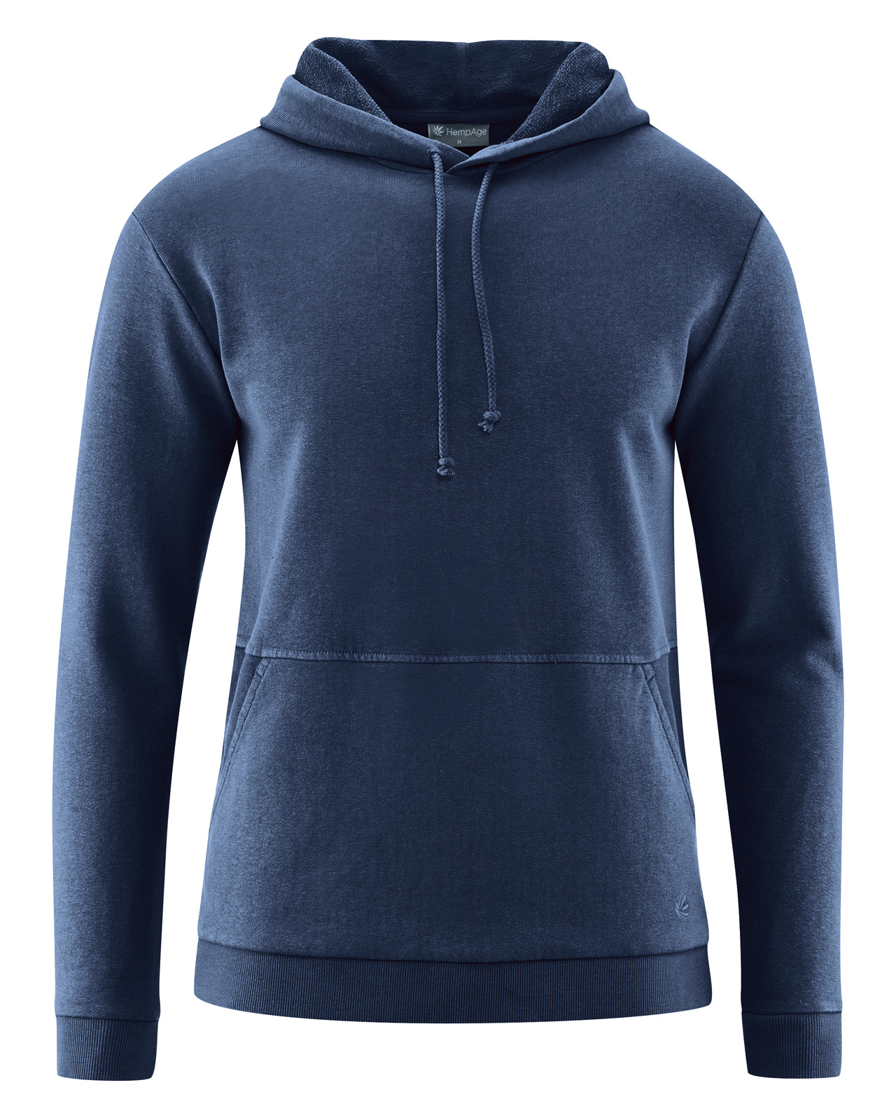 Hempage men vegan Hoodie Basic Navy