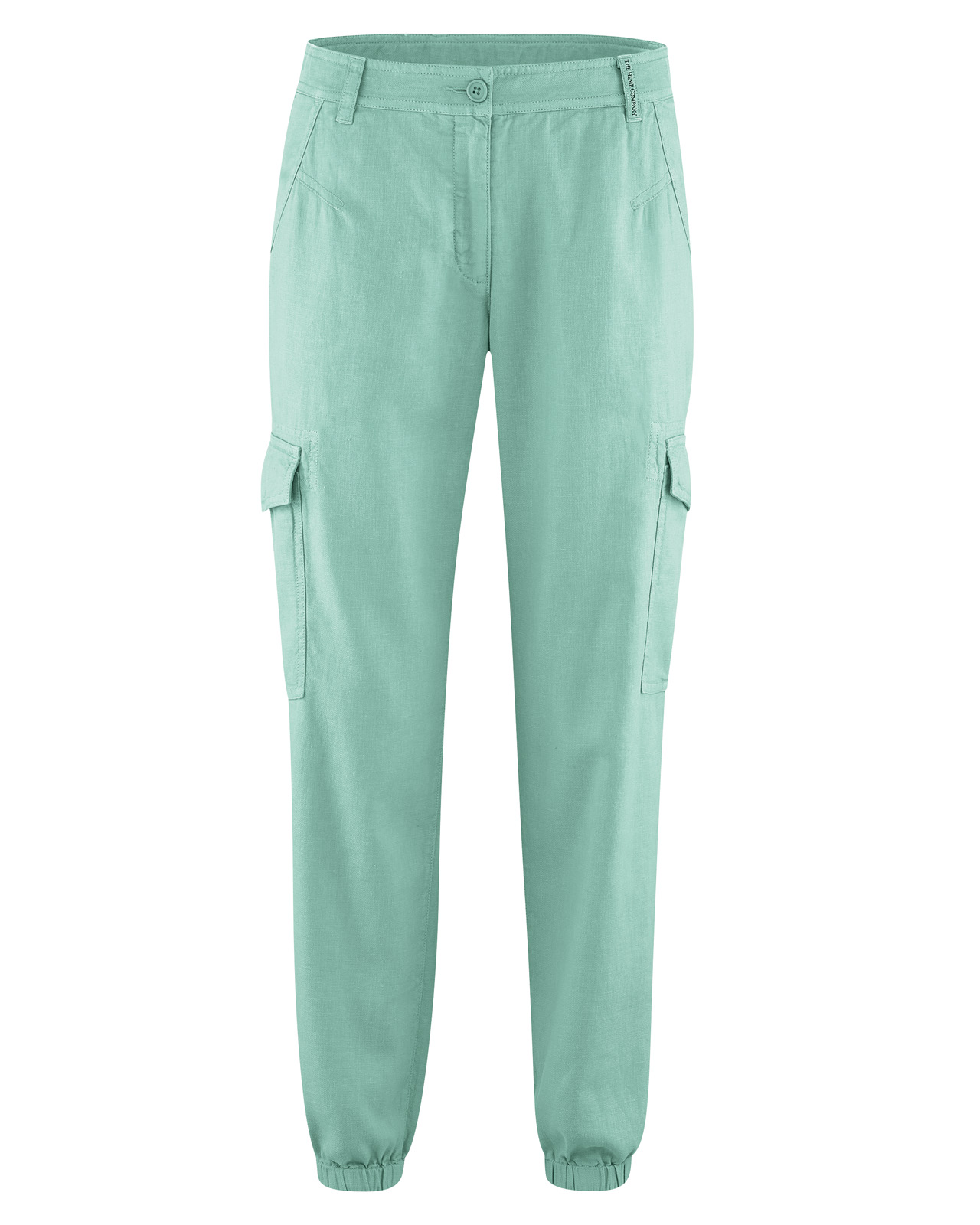 Hempage womens vegan Cargo Pants Sporty Sage