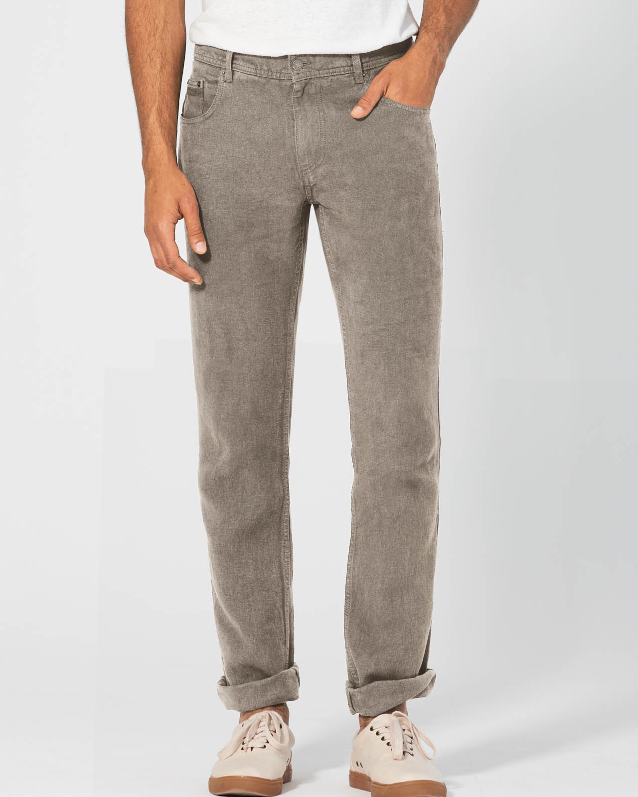 Hempage men vegan Jeans Asphalt Light Grey
