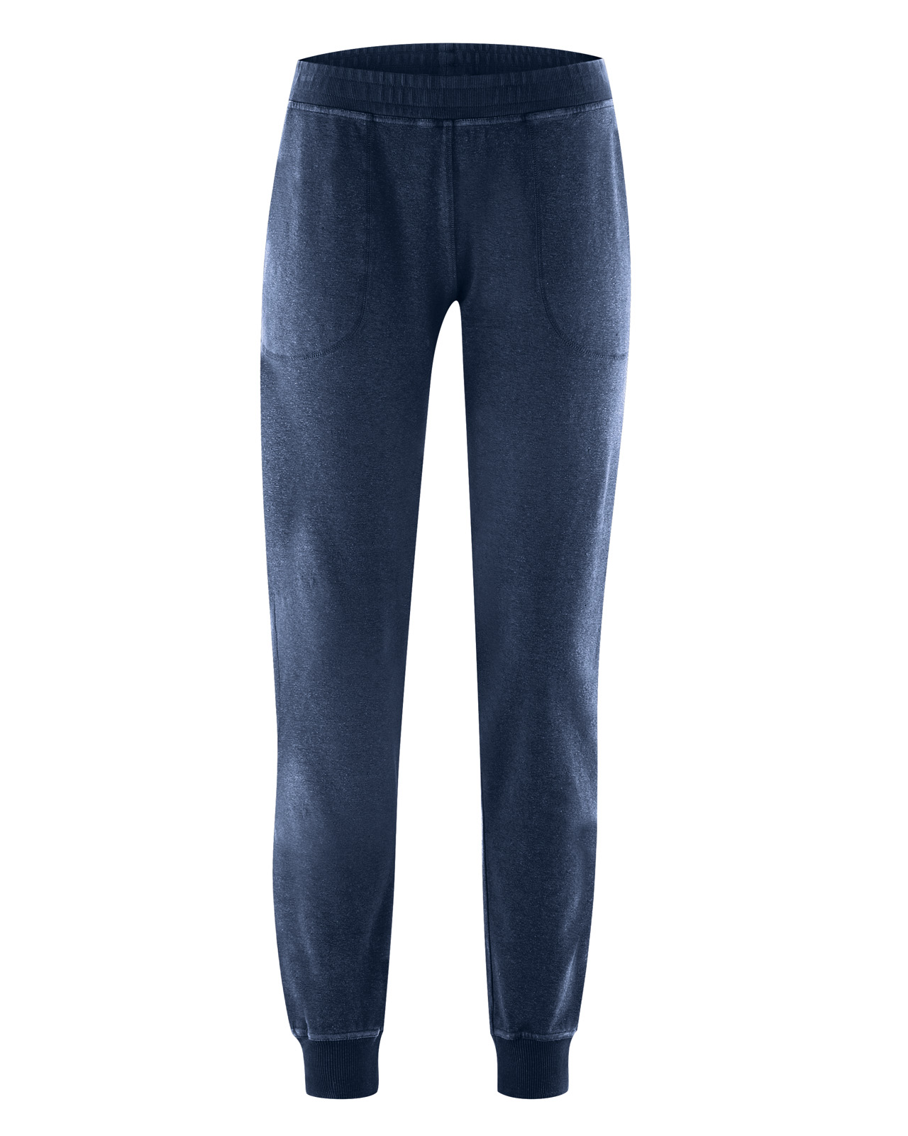 Hempage womens vegan Jogging Pants Navy
