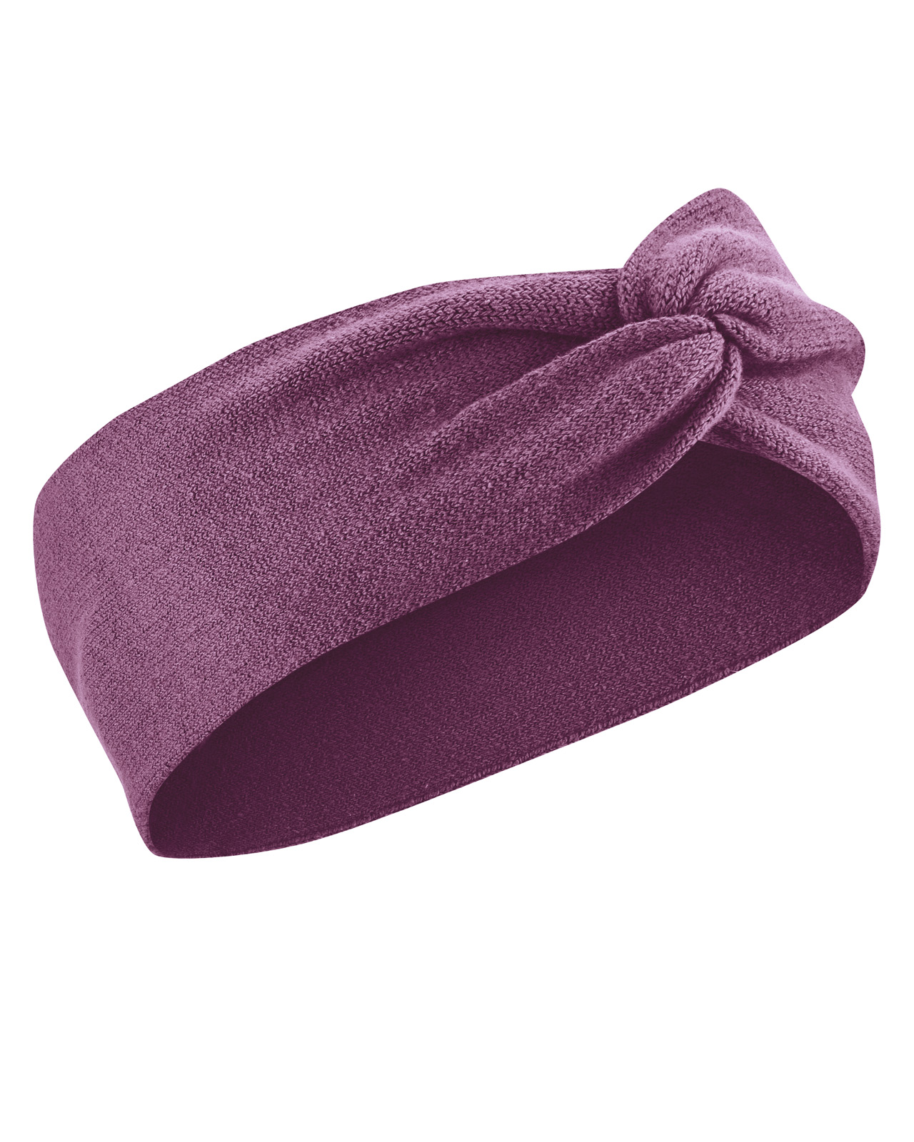 Hempage womens vegan Headband Warming Purple