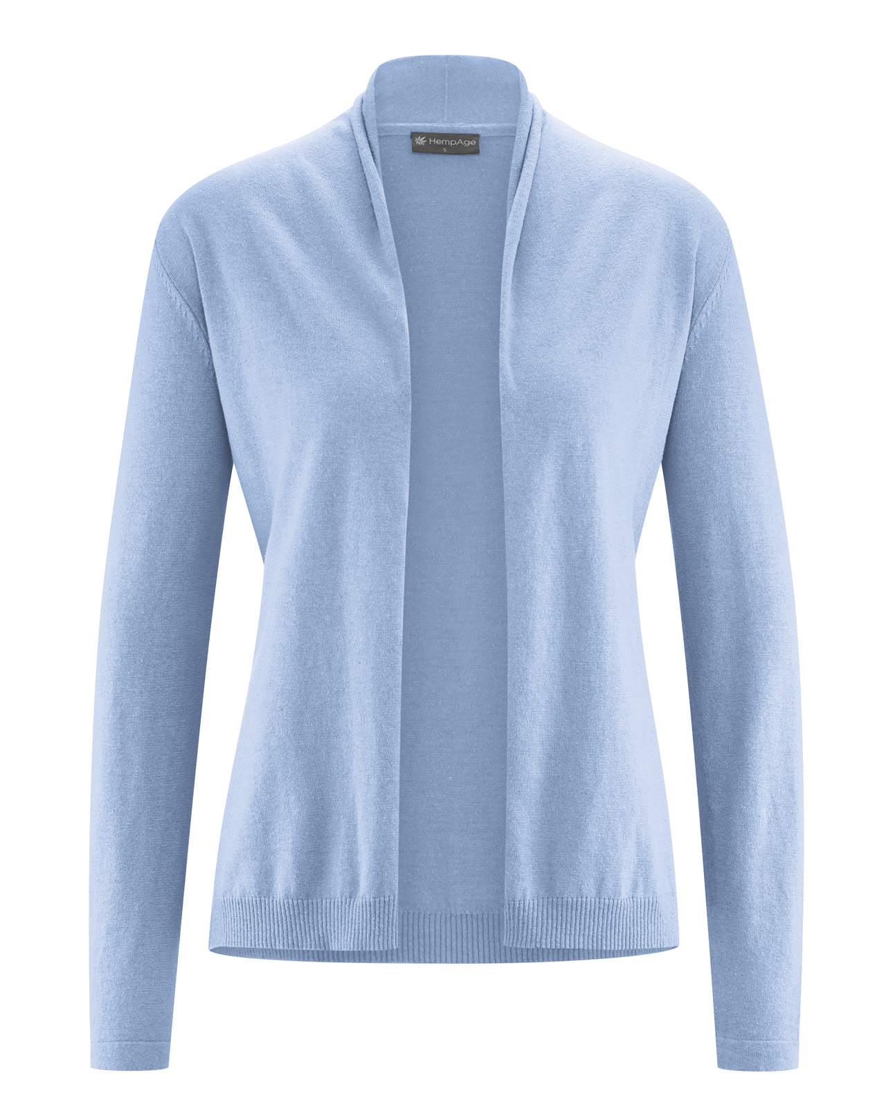 Hempage womens vegan Cardigan Lightweight Water