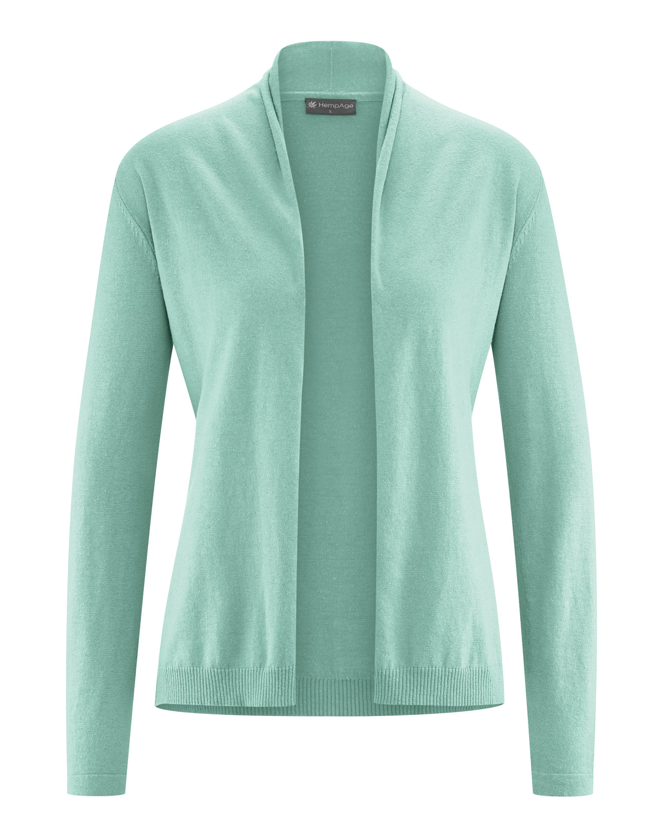 Hempage womens vegan Cardigan Lightweight Sage