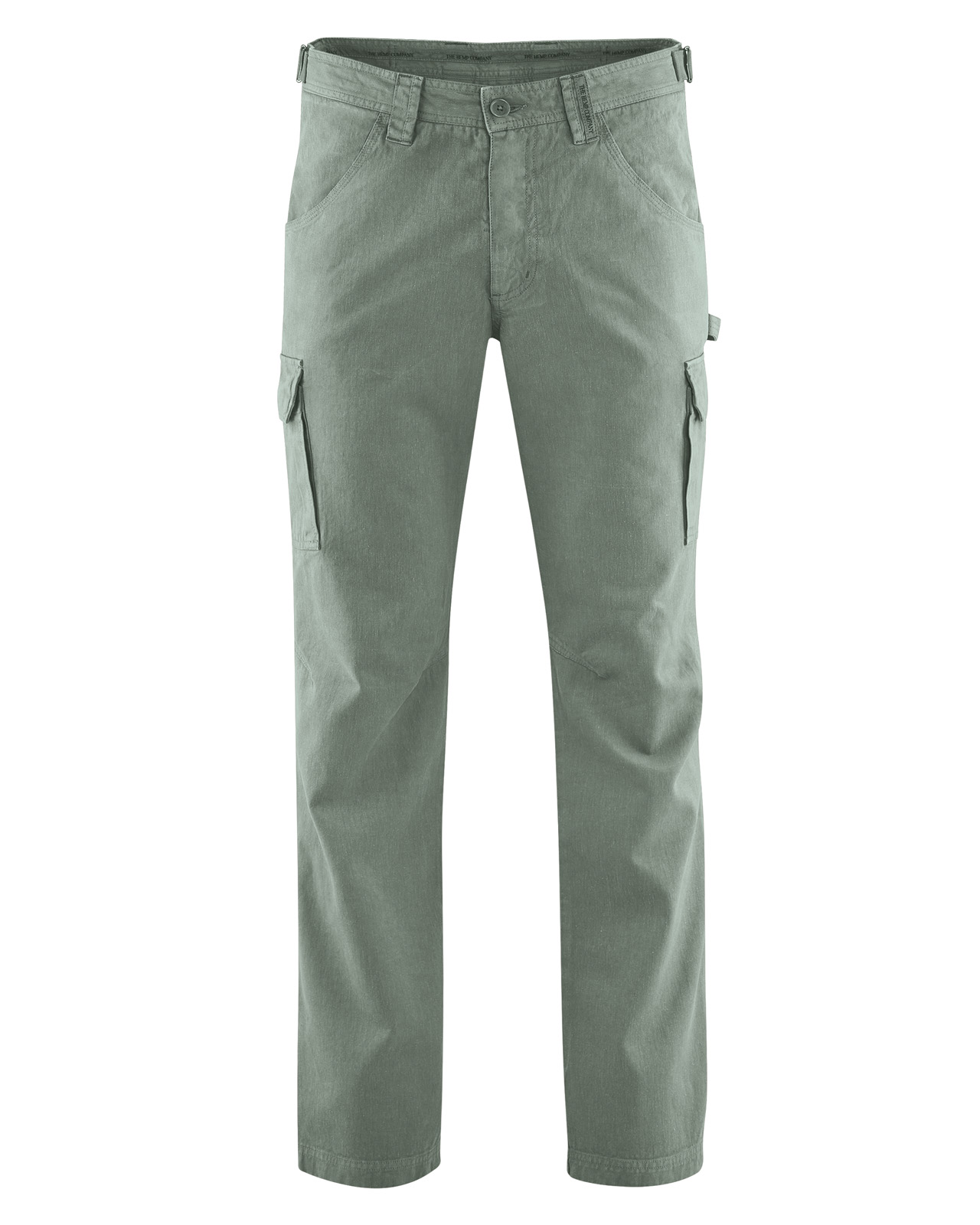 Hempage men vegan Cargo Pants Robust Thyme