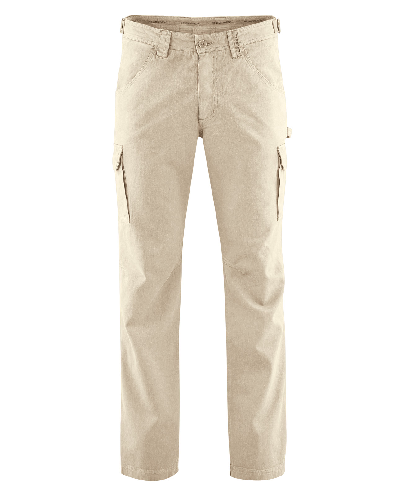 Hempage men vegan Cargo Pants Robust Gobi Beige