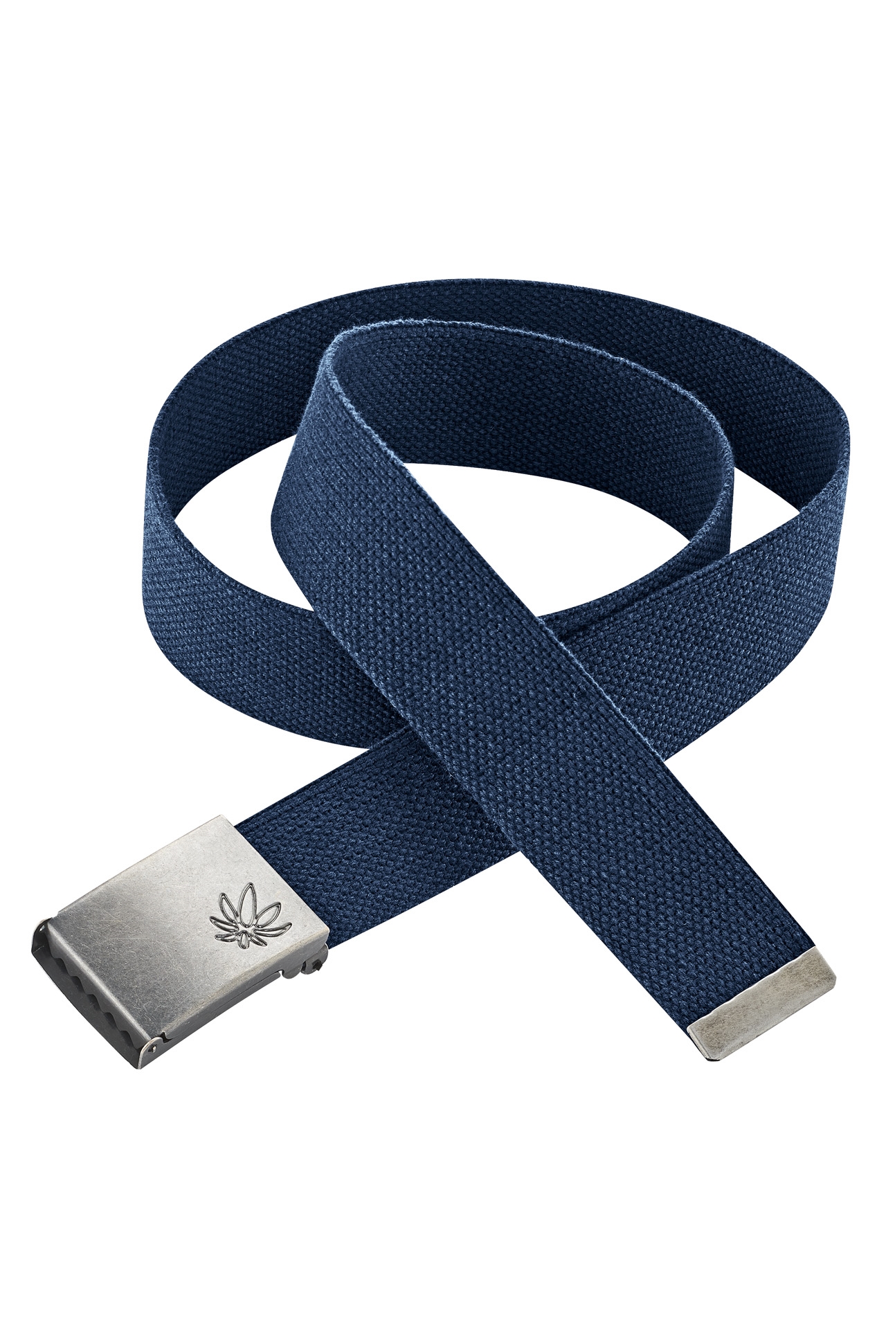 Hempage men vegan Belt Adjustable Navy