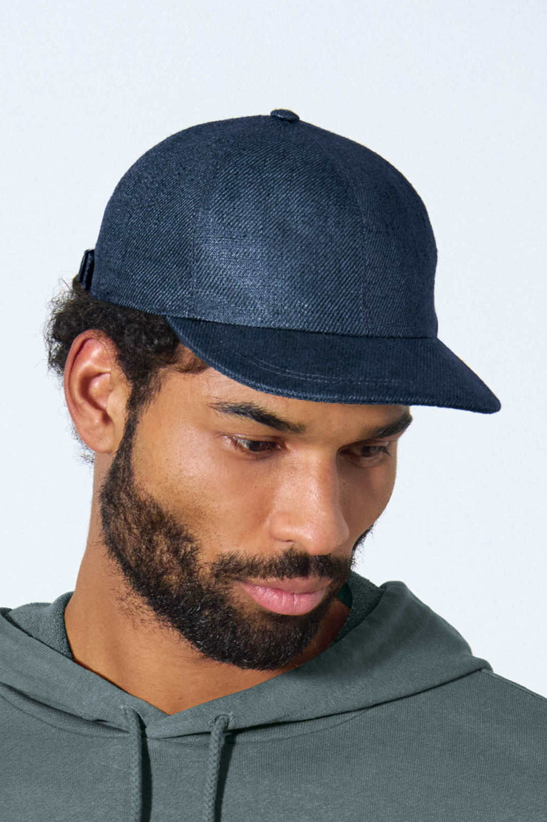 Hempage men vegan Baseball Cap Navy
