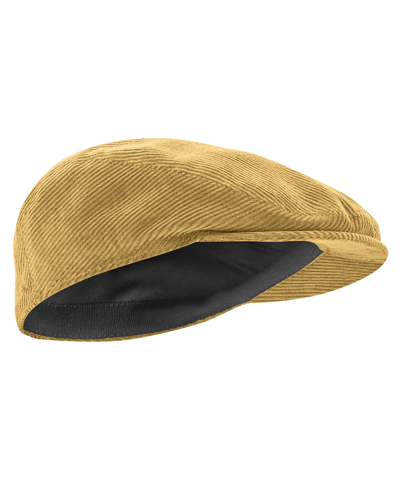 Hempage men vegan Flat Cap Casual Dijon Yellow