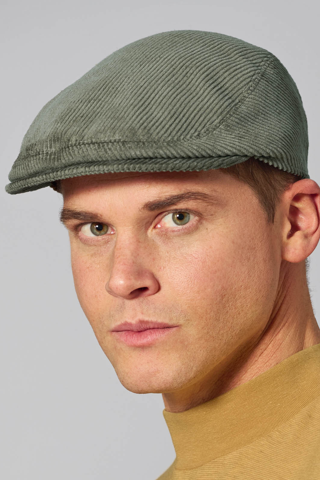 Hempage men vegan Flat Cap Casual Thyme