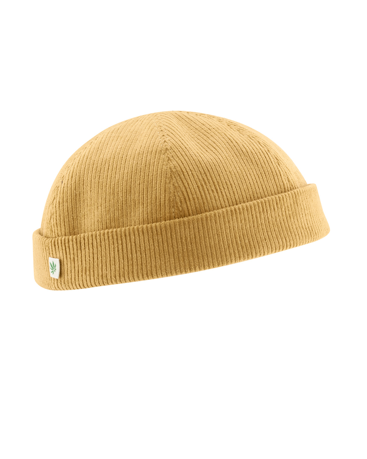 Hempage men vegan Docker Cap Dijon Yellow