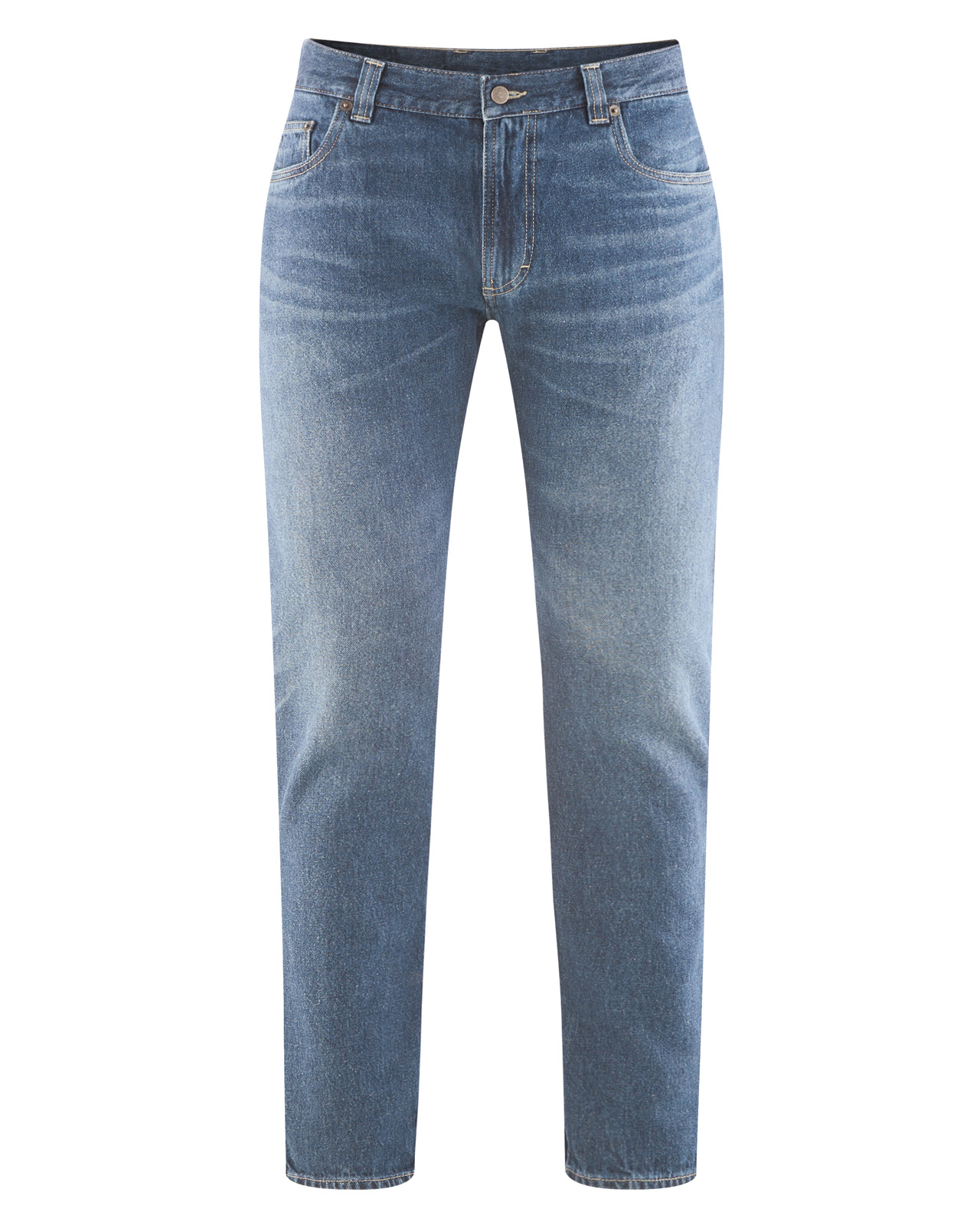 Hempage men vegan Jeans 5-Pocket Laser Blue
