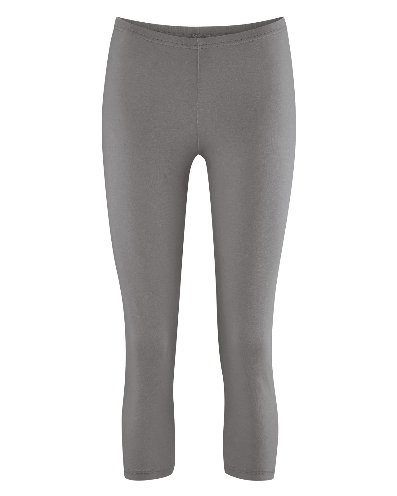 Hempage womens vegan Leggings 7/8 Length Taupe