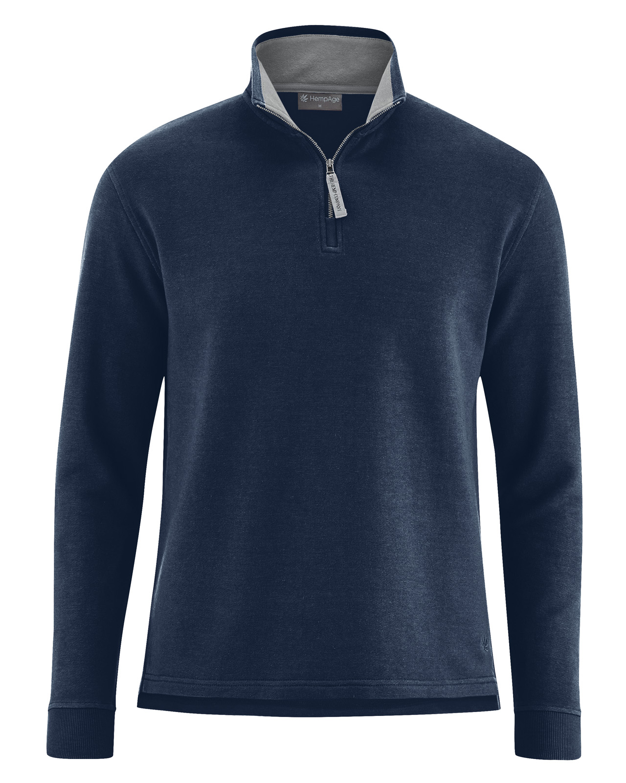 Hempage men vegan Sweatshirt Navy