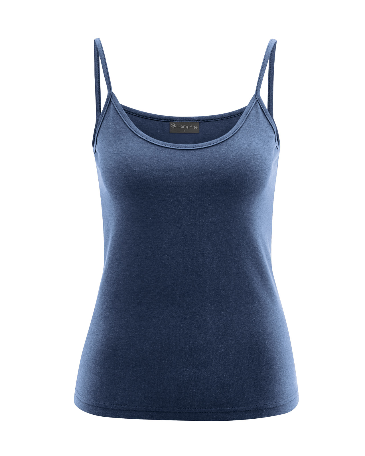 Hempage womens vegan Top Camisole Navy