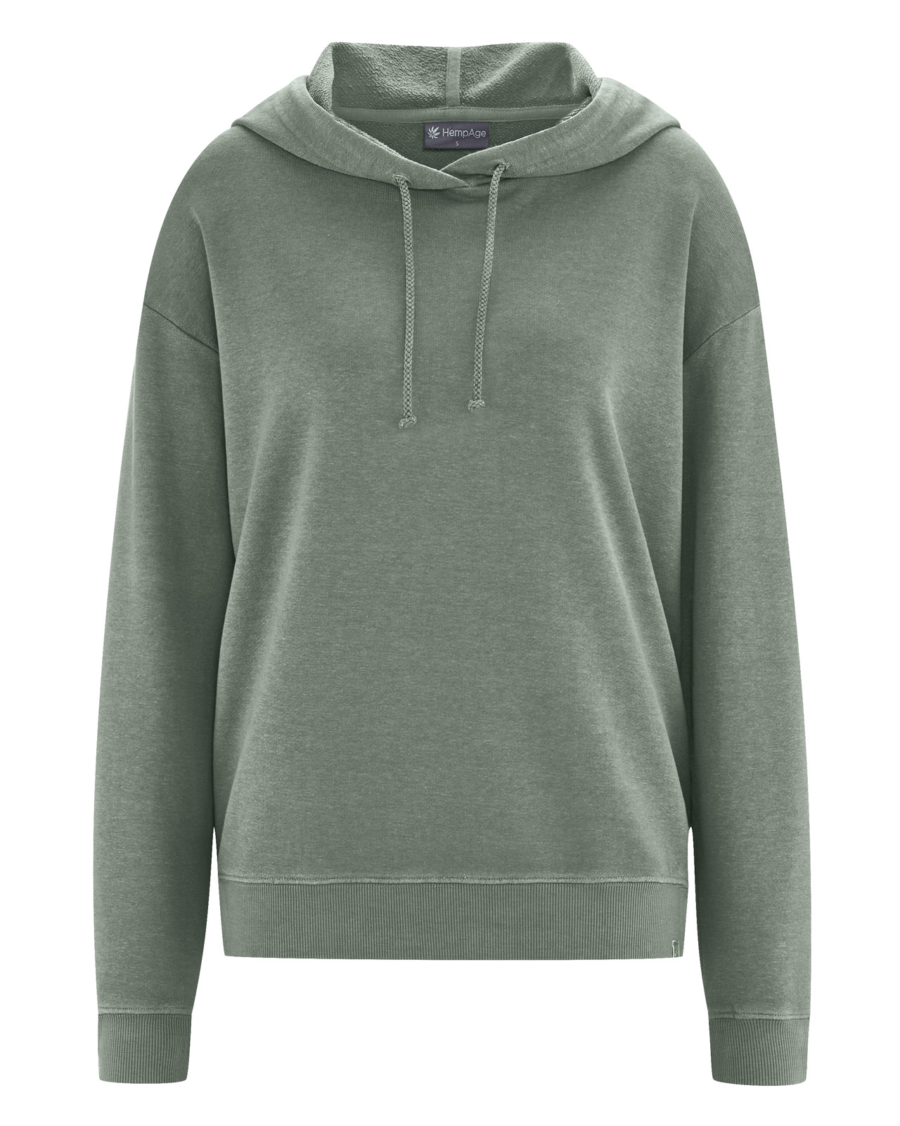 Hempage womens vegan Hoodie Comfortable Thyme