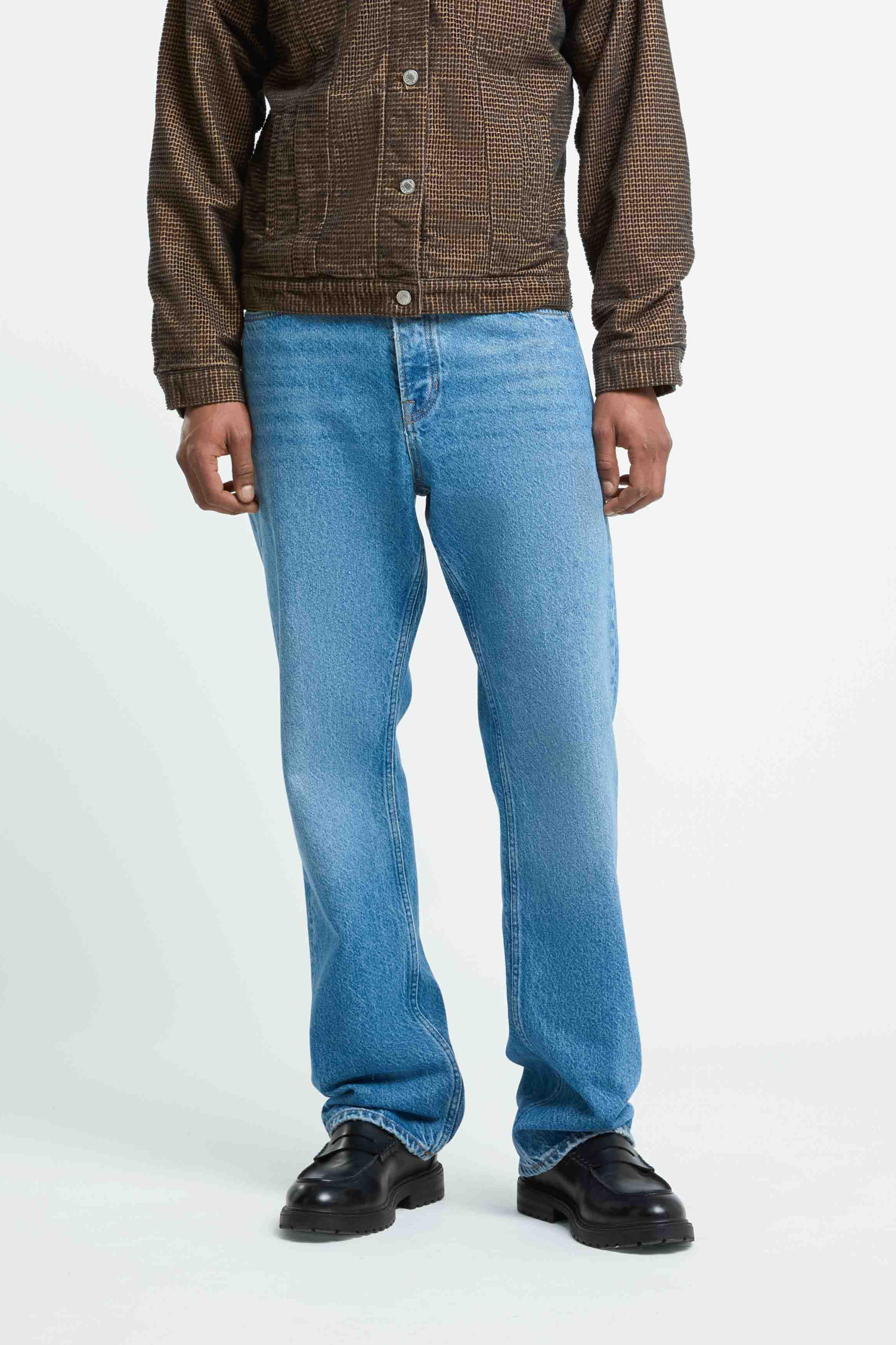 Kings Of Indigo Herren vegan Jeans Roy Rechange Mid Washed