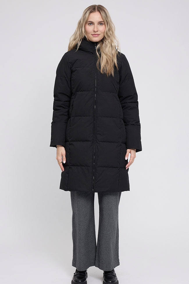 Mazine womens vegan Jacket Basic Puffer Black