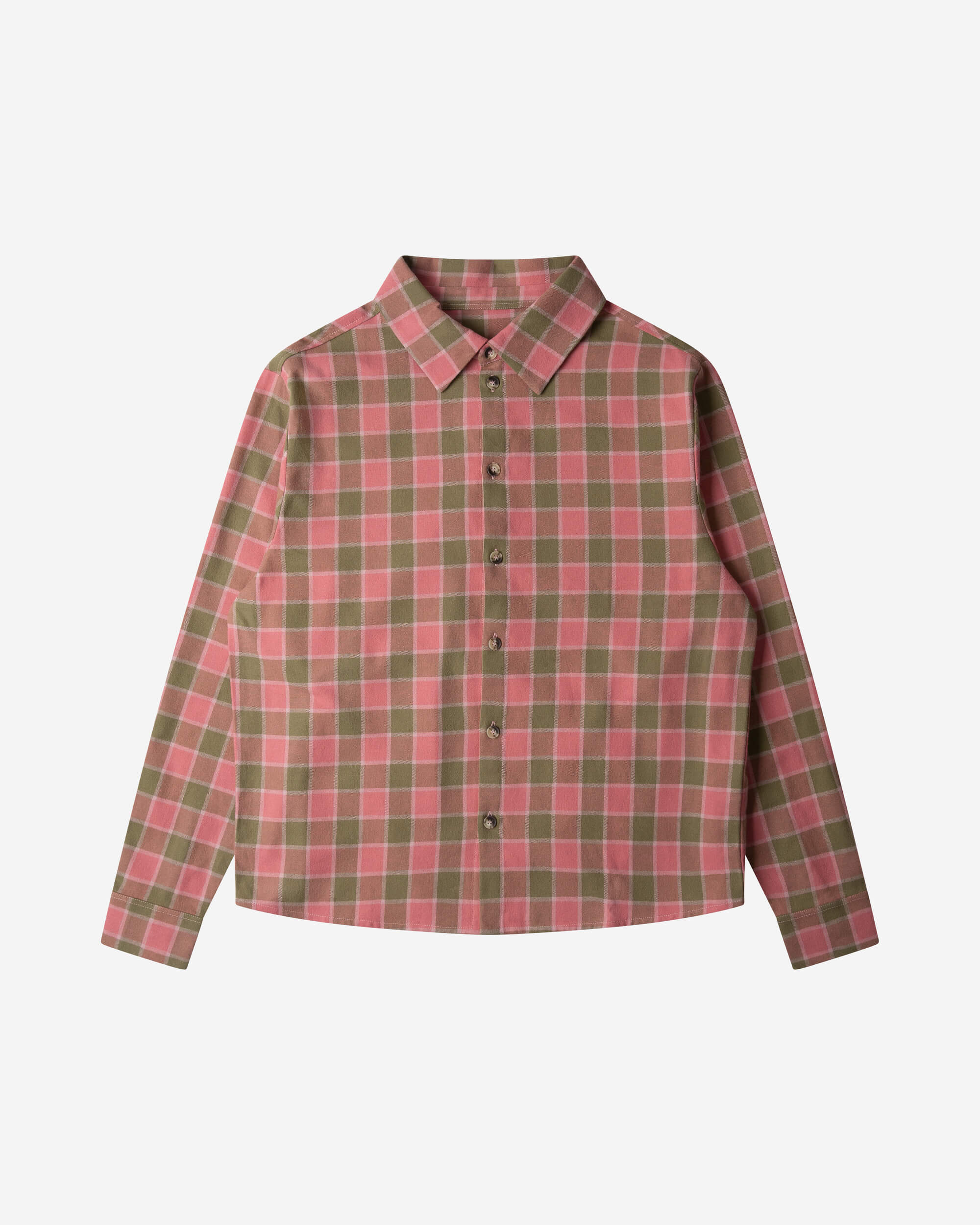 MATONA womens vegan Shirt Wide Flannel Coast Check