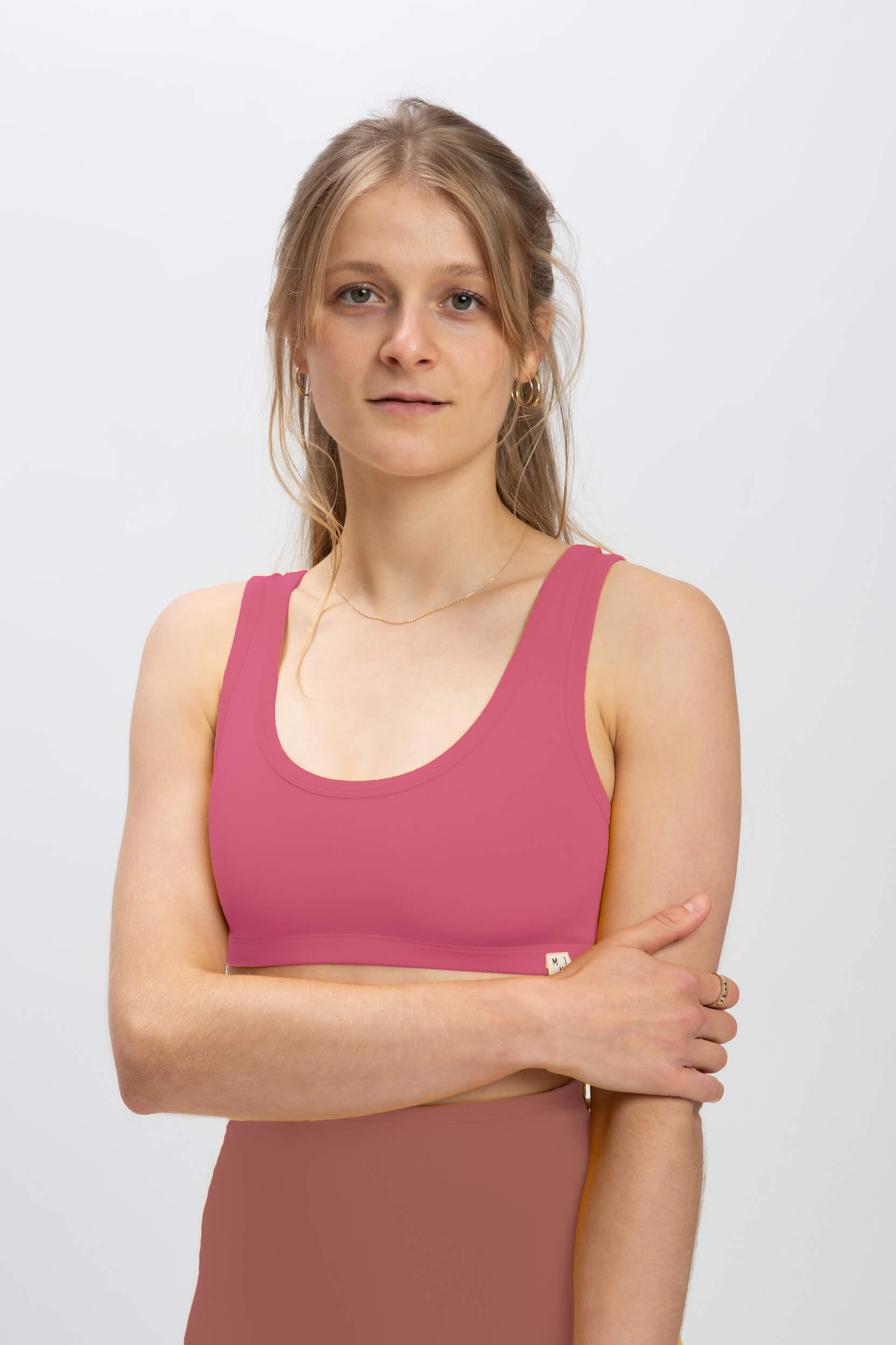 MATONA womens vegan Bra Basic Hibiscus