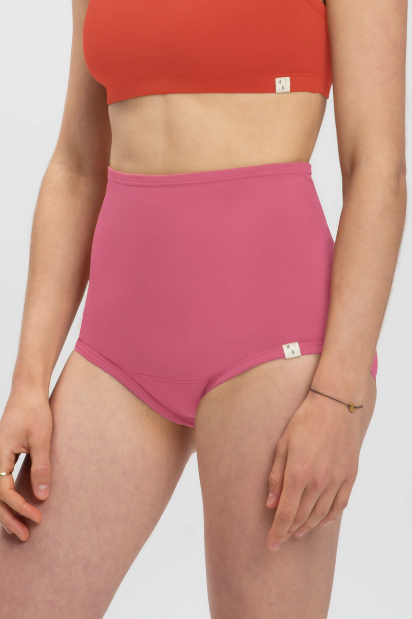 MATONA womens vegan Briefs Basic Hibiscus