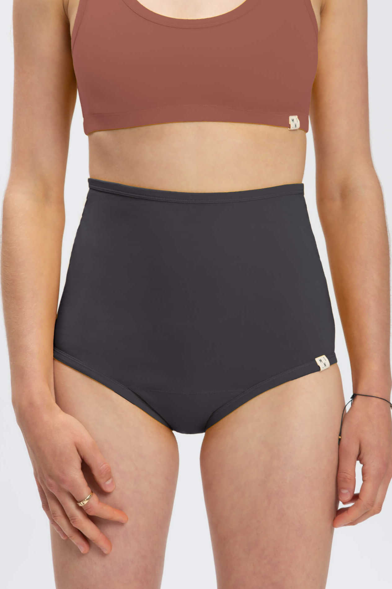 MATONA womens vegan Briefs Basic Vulcano