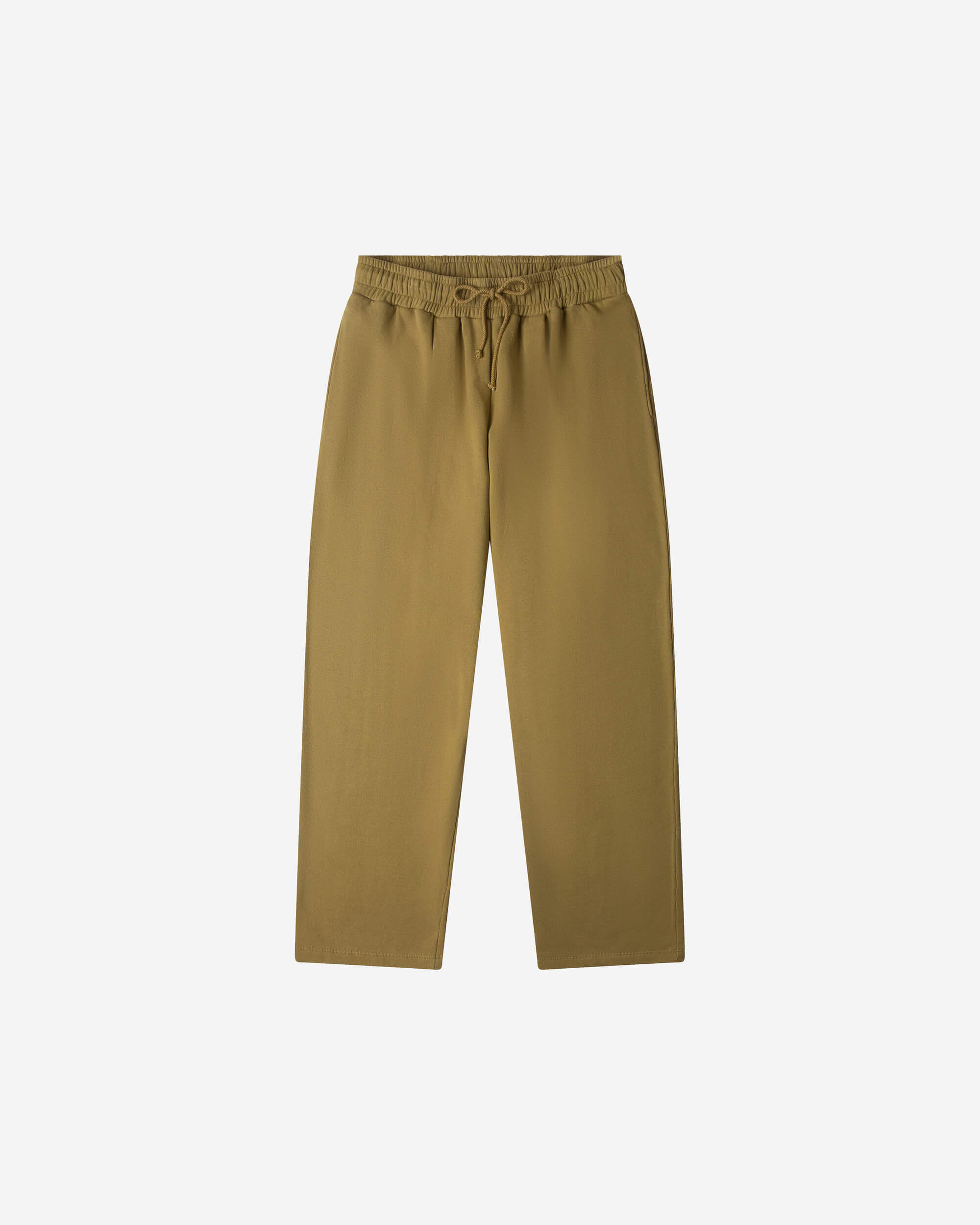 MATONA men vegan Sweatpants Pleated Gold