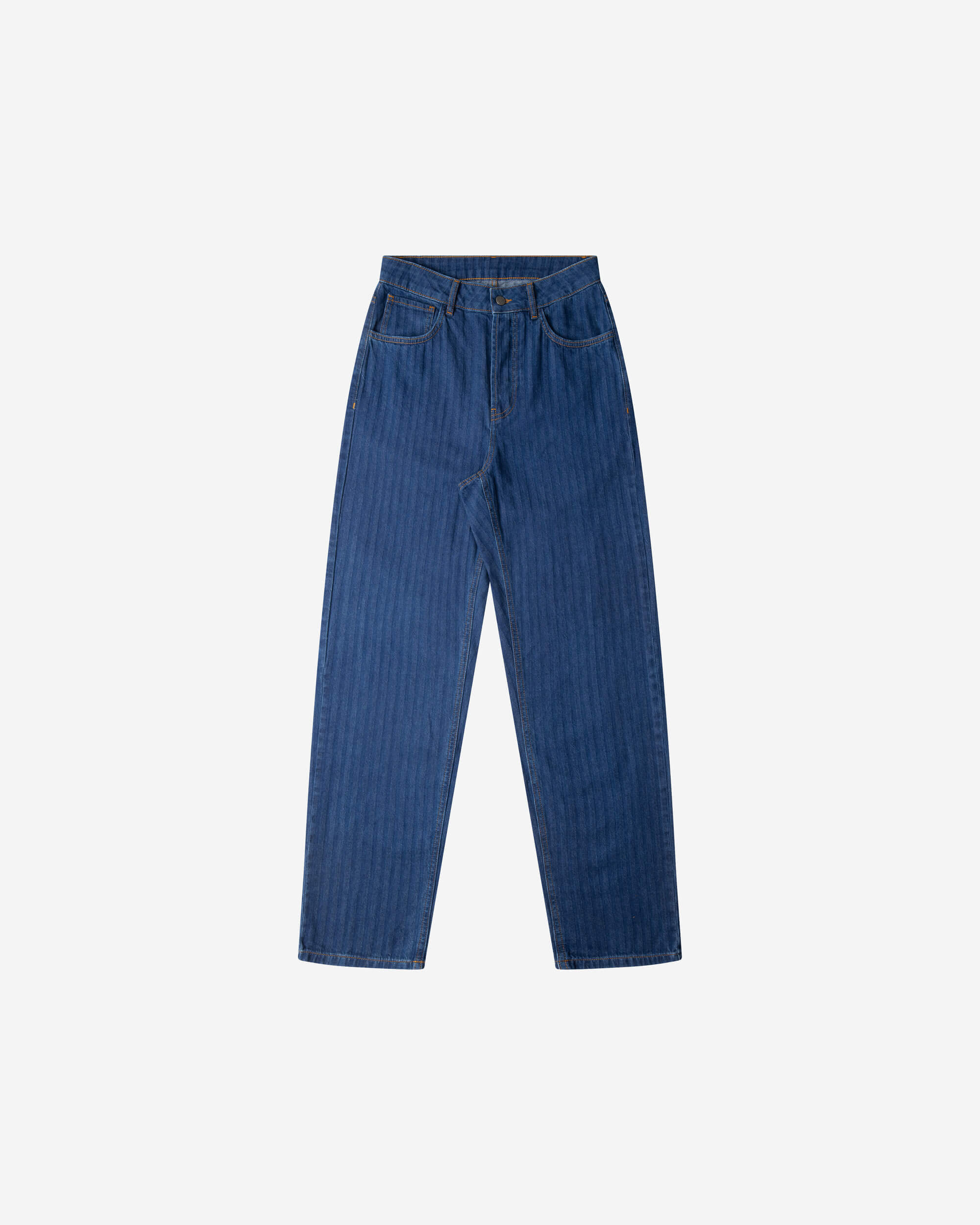MATONA men vegan Jeans Tapered Denim Herringbone