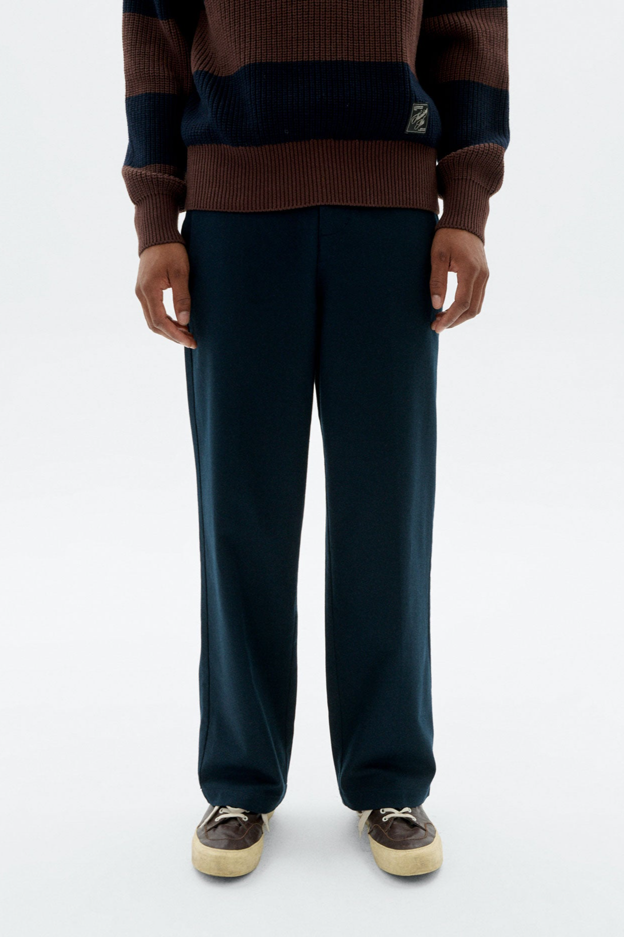 Thinking MU men vegan Pants Marc Loose Navy
