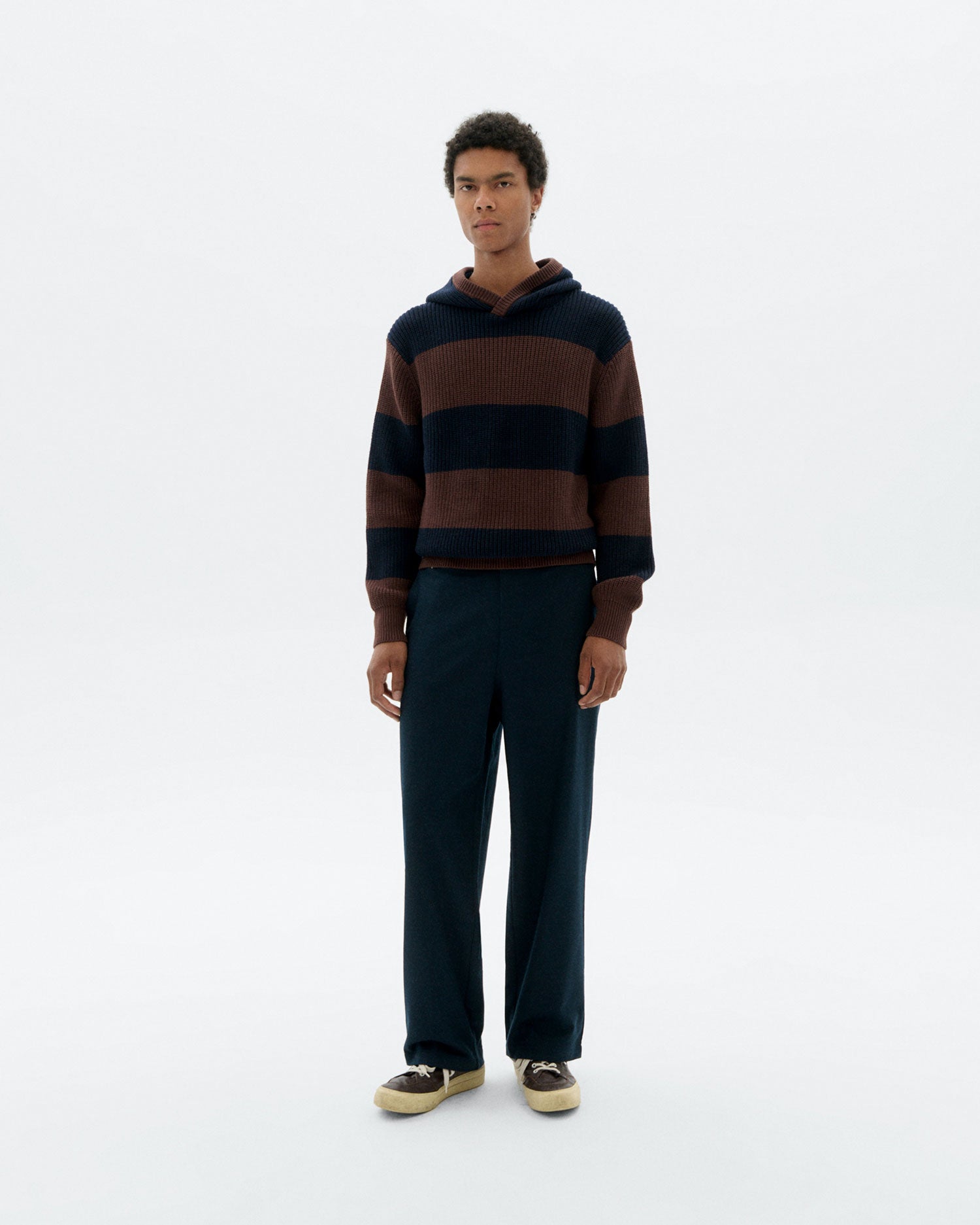 Thinking MU men vegan Pants Marc Loose Navy