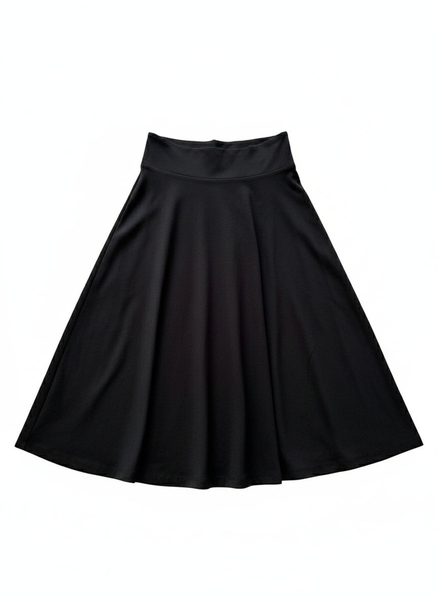 WiDDA womens vegan Skirt Kaala Black