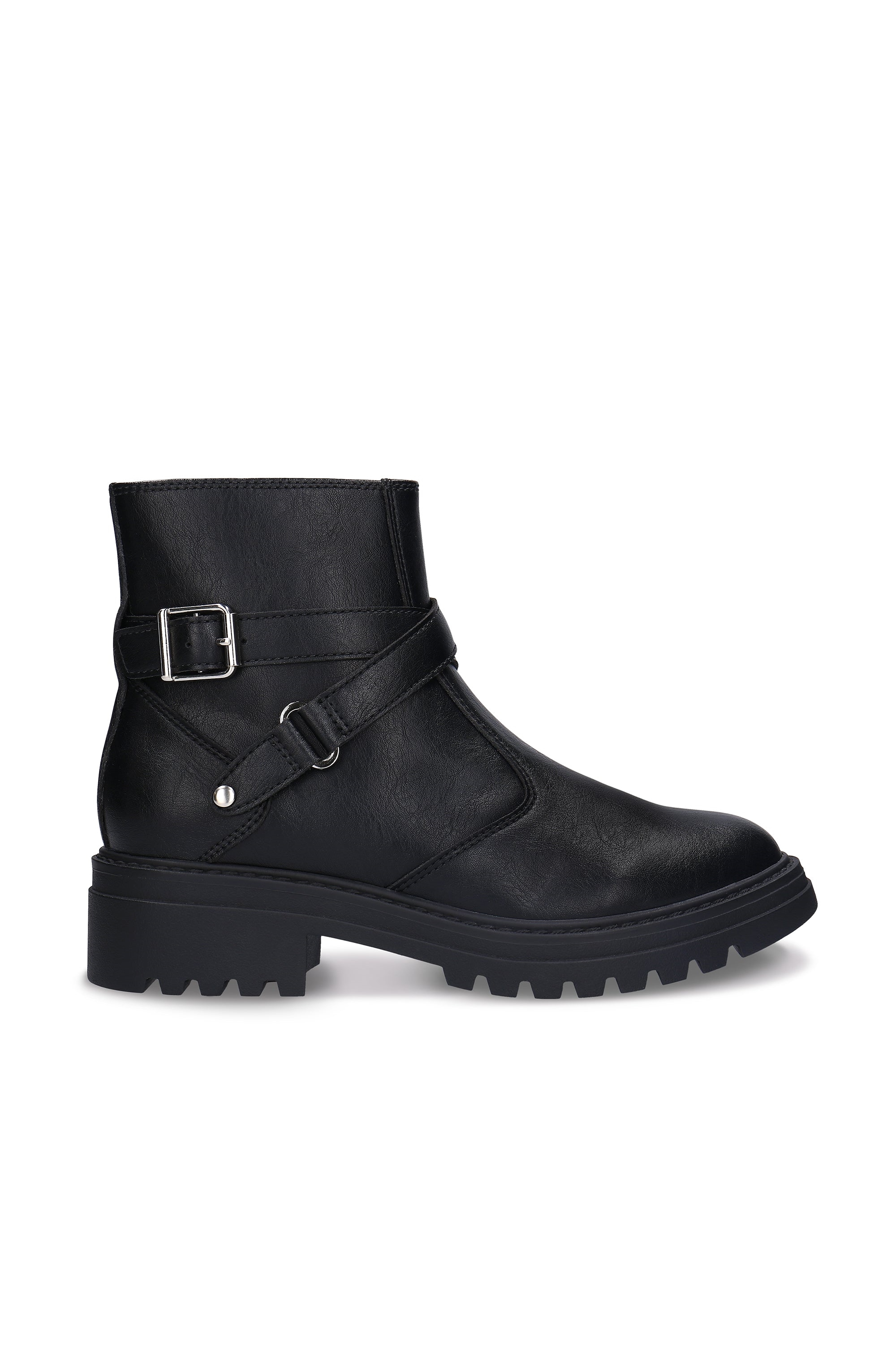 NAE Damen vegan Stiefeletten Cody Schwarz