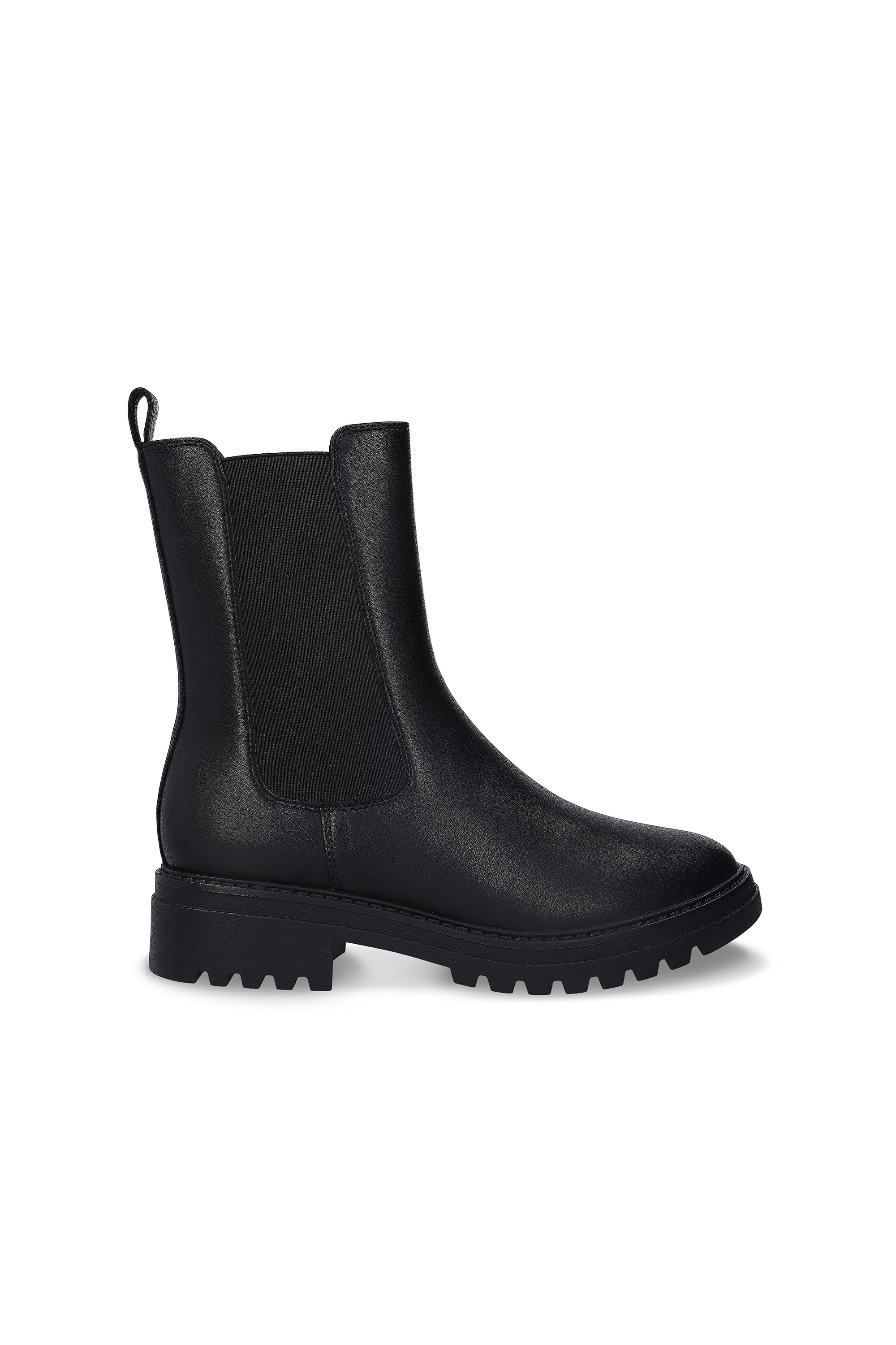 NAE Damen vegan Chelsea Stiefel Kimber Schwarz
