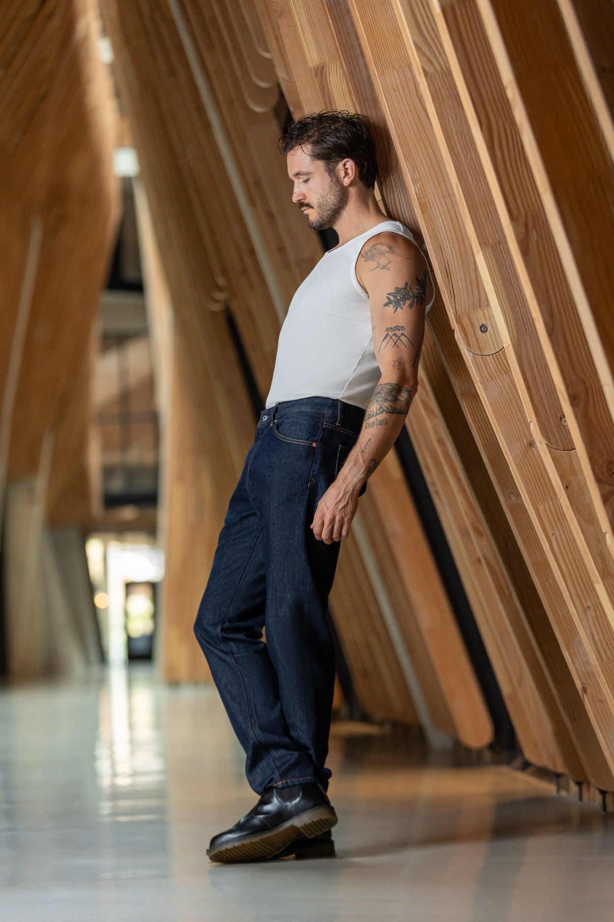 Kings of Indigo men vegan Jeans Addo Natural Stretch Rinse