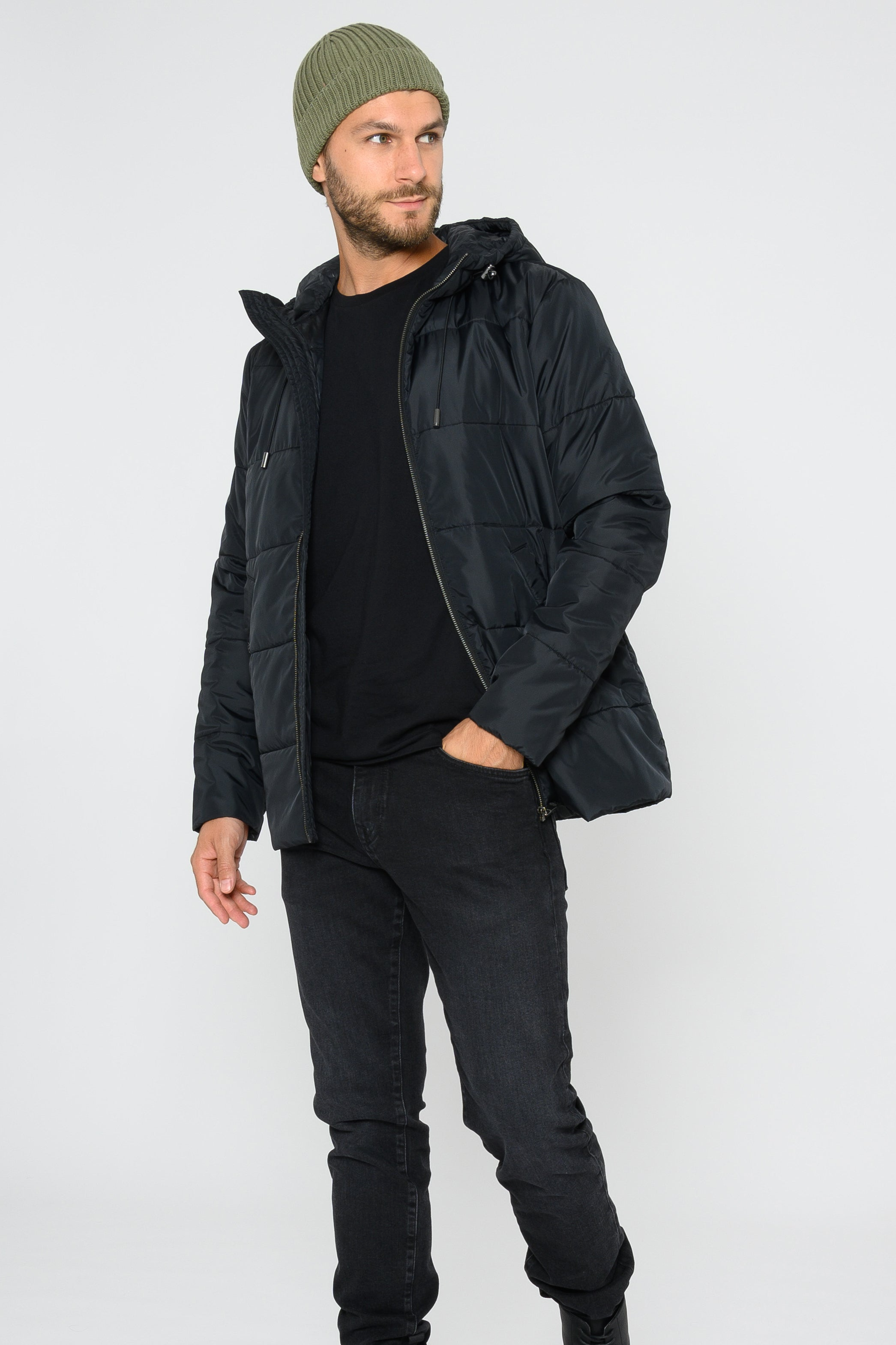 ThokkThokk men vegan Jacket Basic Black