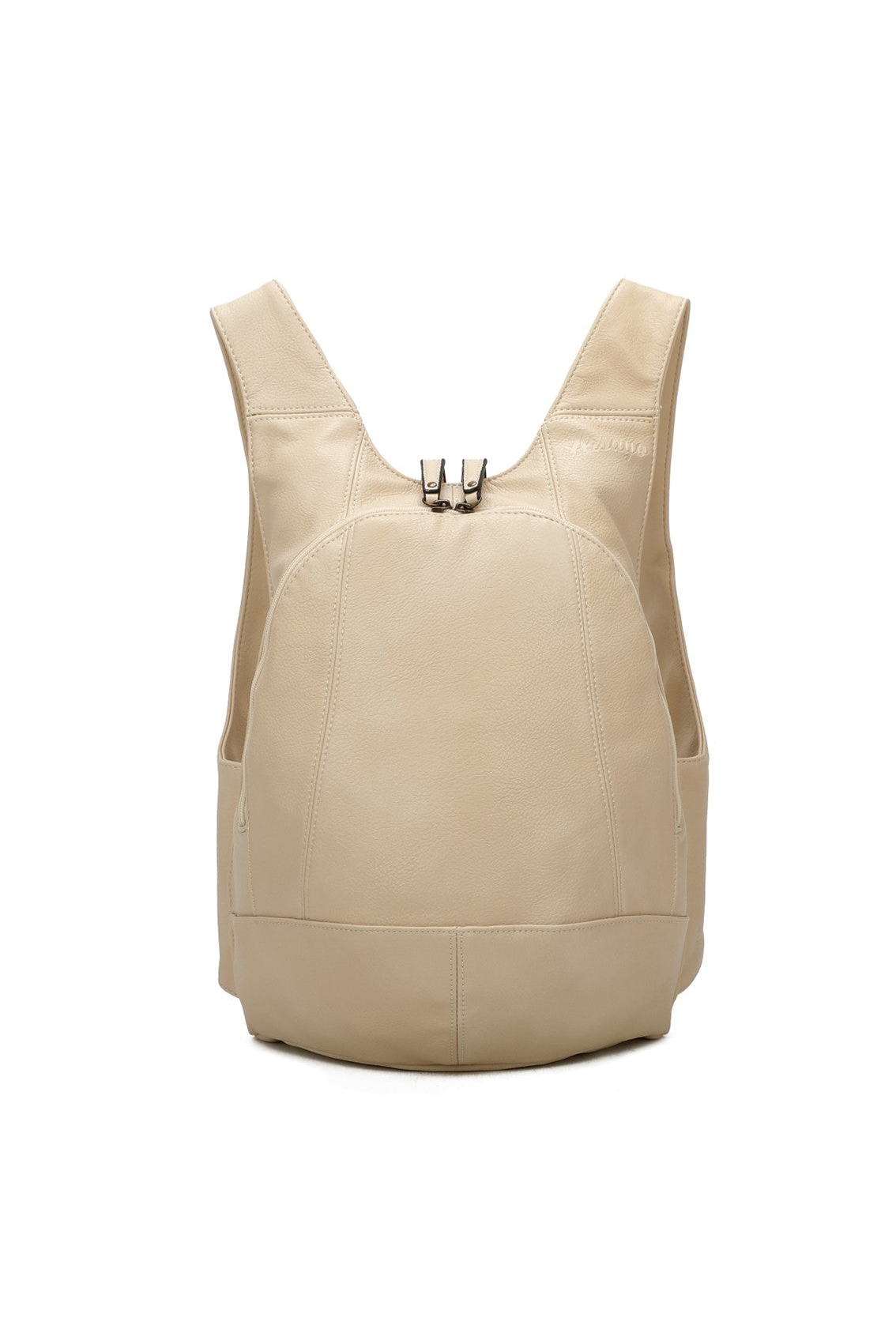 Arsayo womens vegan Backpack Original L Beige