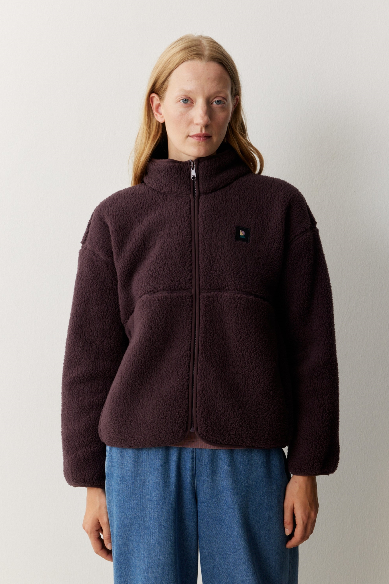 Recolution Damen vegan Jacke Fortunella Dark Grape