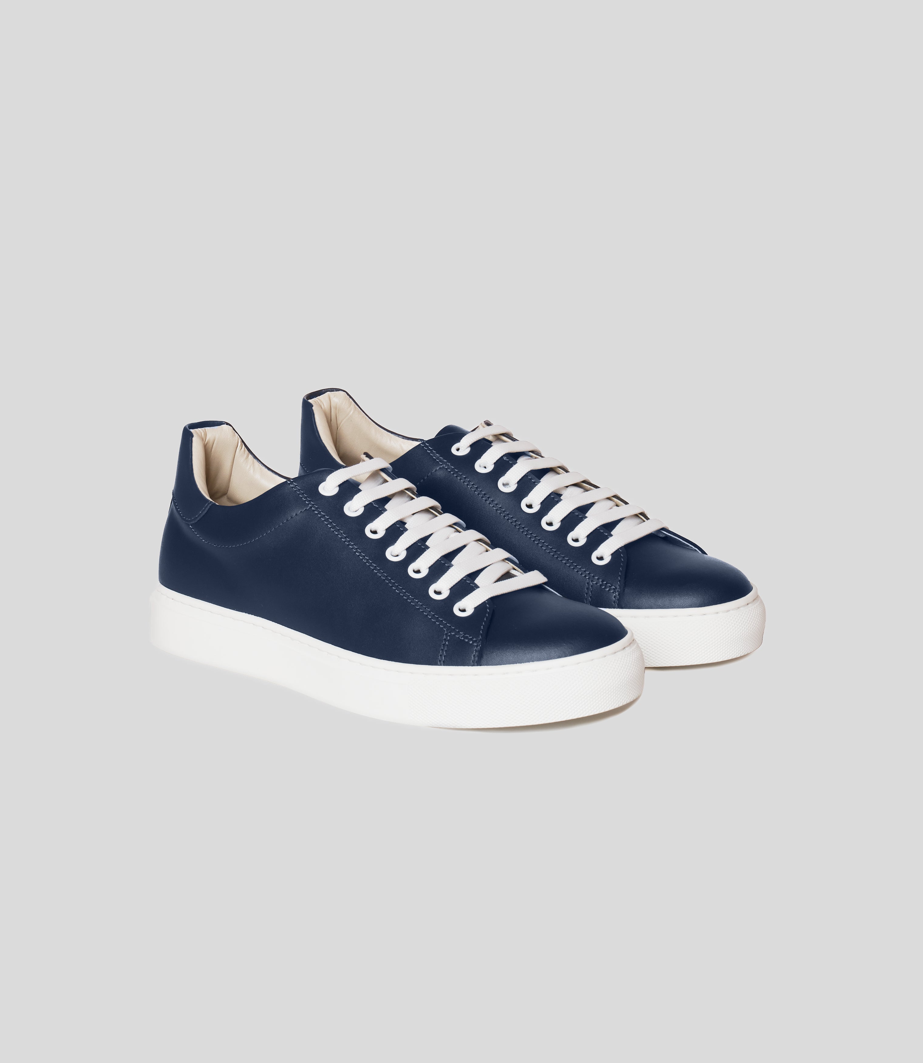 Solari Milano men vegan Sneakers L1 Blue