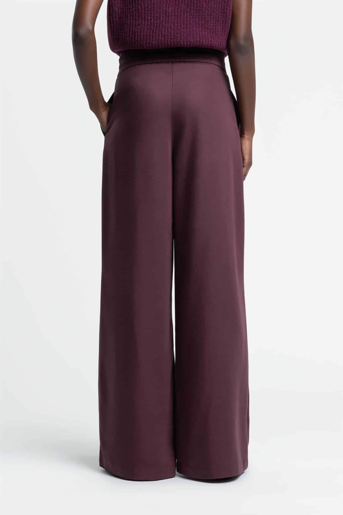Kings of Indigo womens vegan Pants Lilian Purple