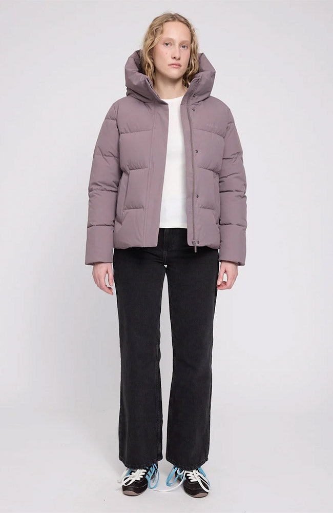 Mazine womens vegan Puffer Jacket Basic Sparrow Purple